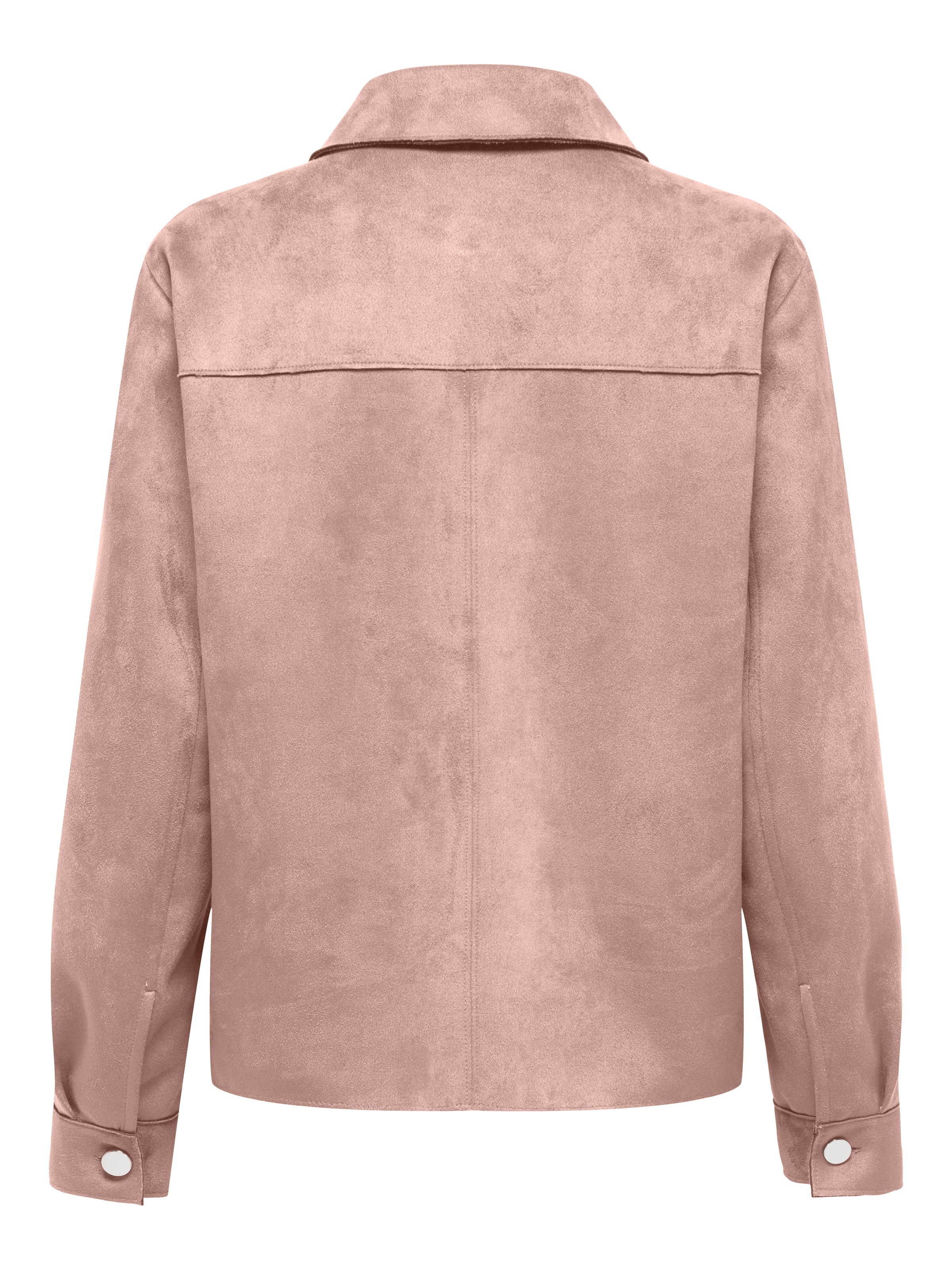 ONLY Hemdbluse »ONLMIRA L/S FAUX SUEDE SHIRT PNT« Materialmix, regular fit