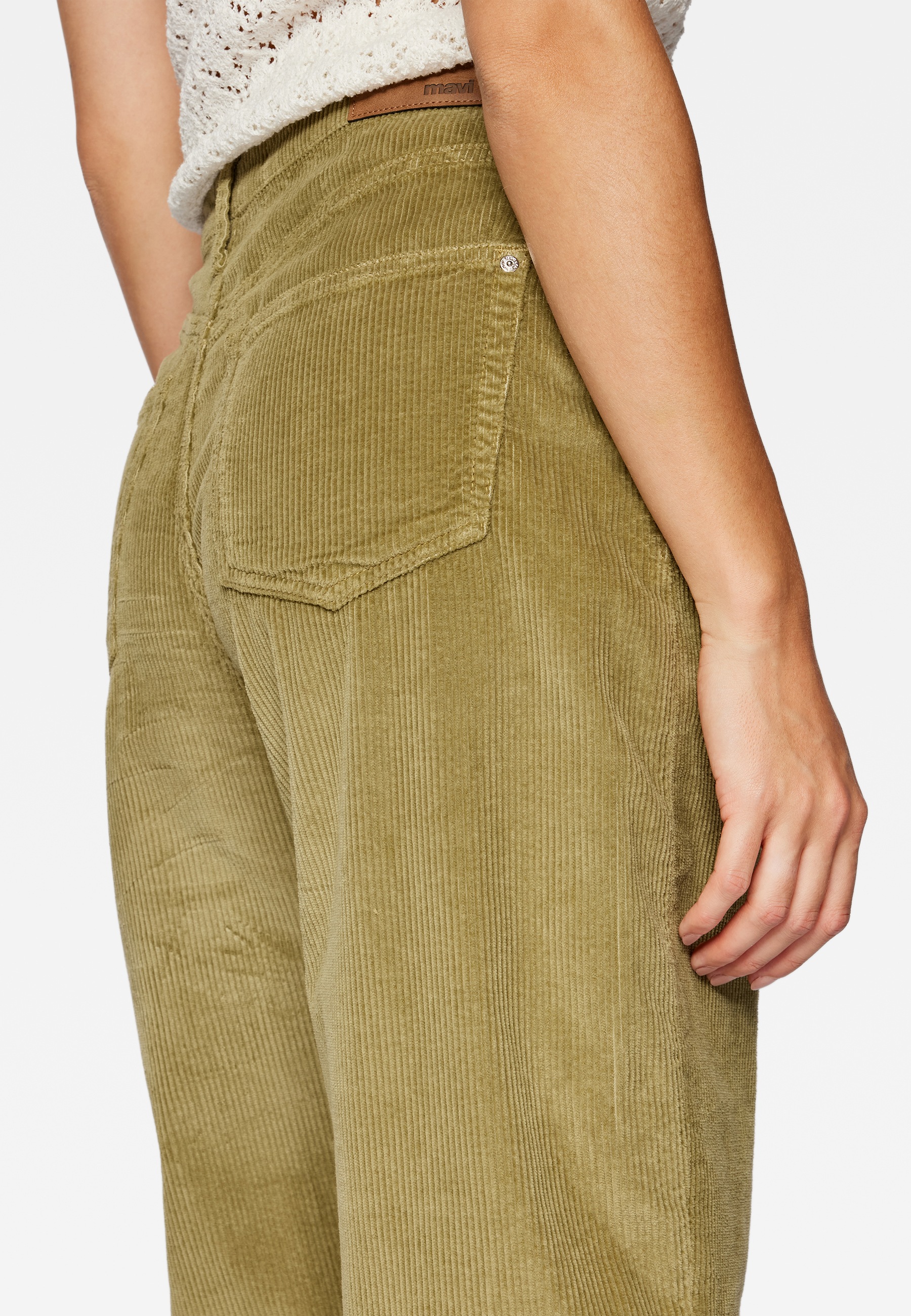 Mavi Weite Jeans »LAURA«, Pleated Baggy Pants