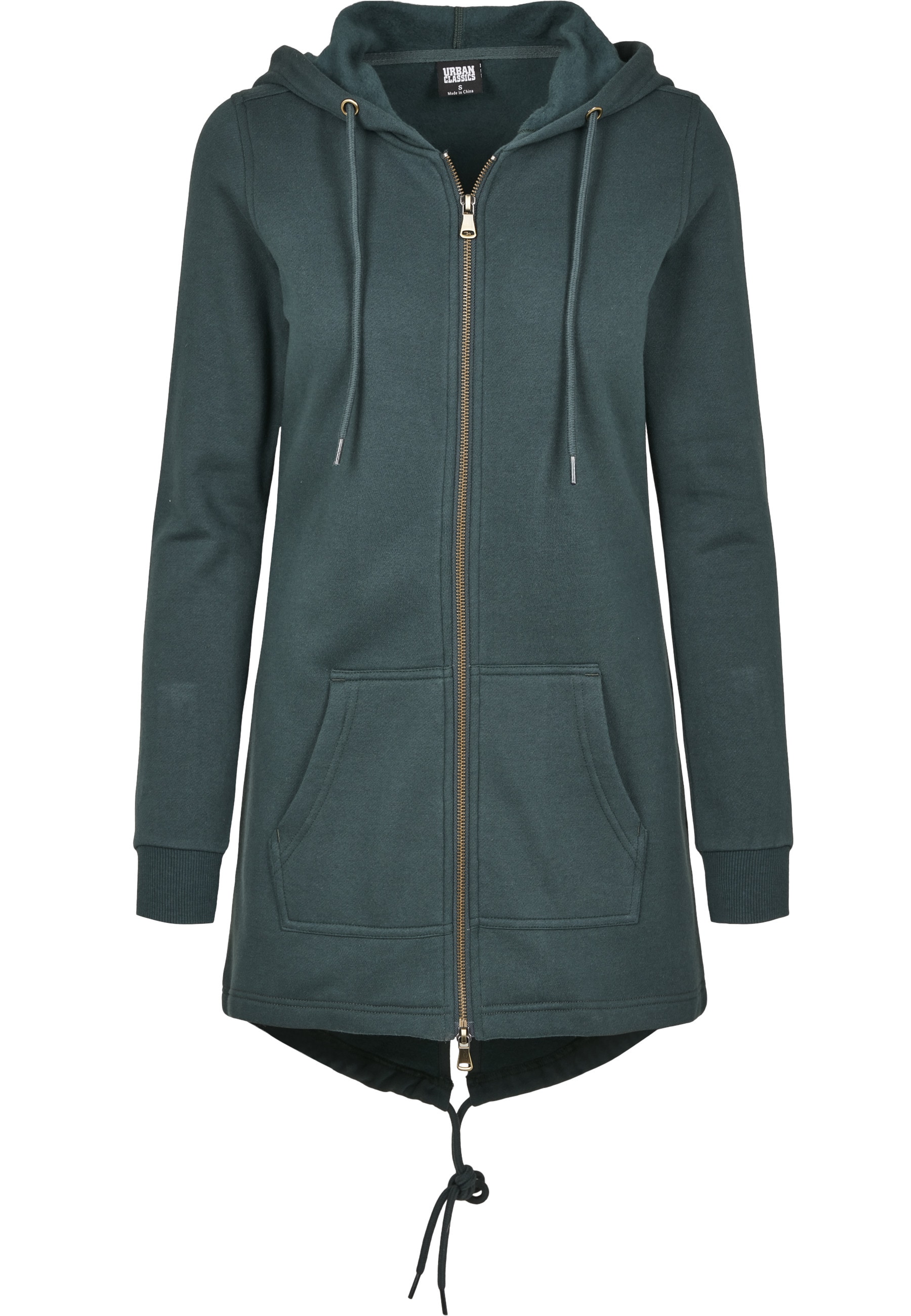 URBAN CLASSICS Sweatjacke "Urban Classics Damen Ladies Sweat" 1 Stk. günstig online kaufen