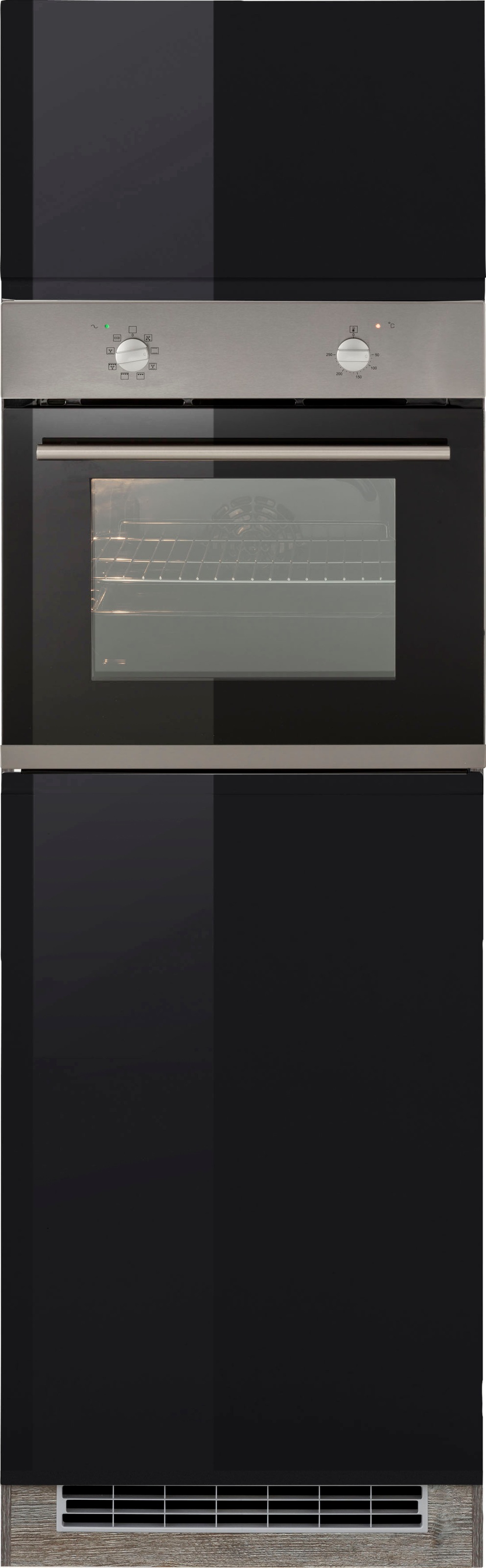 HELD MÖBEL Backofen/Kühlumbauschrank "Virginia", 200 cm hoch, 60 cm breit, günstig online kaufen