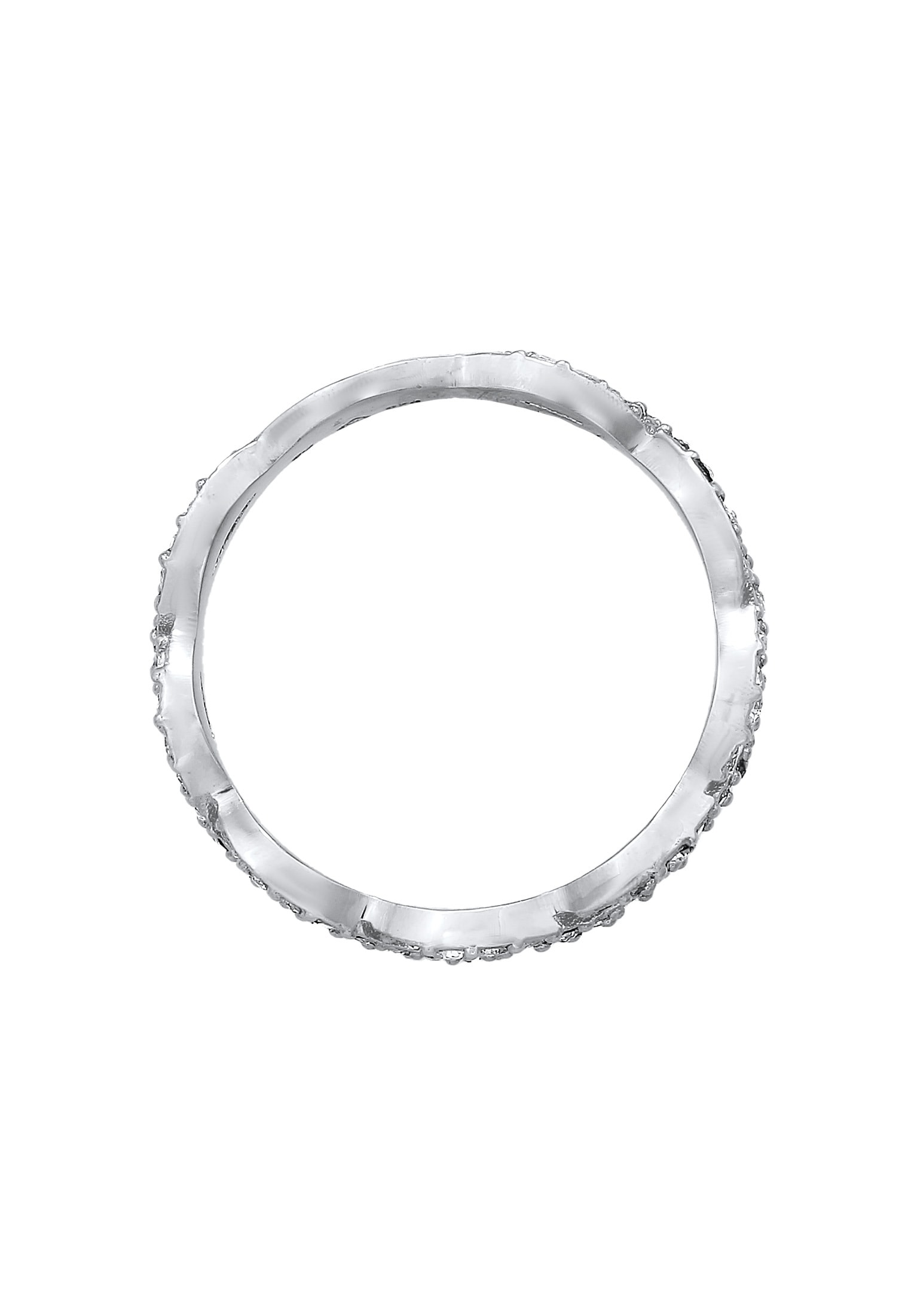 Elli Fingerring »Infinity Kristalle Unendlichkeit Liebe 925 Silber«
