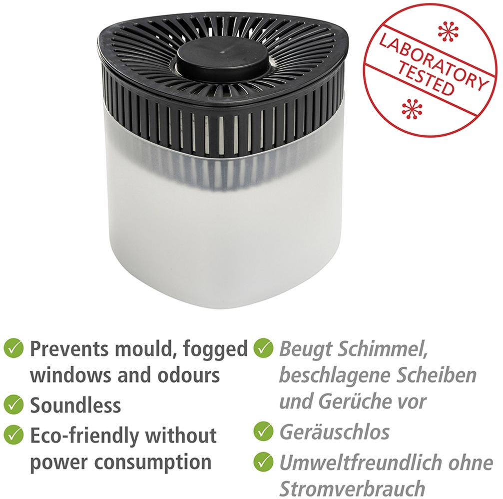 WENKO Luftentfeuchter »Modell Prisma«, für 40 m³ Räume, 2 Entfeuchter, 4 x 500 g Entfeuchter-Block
