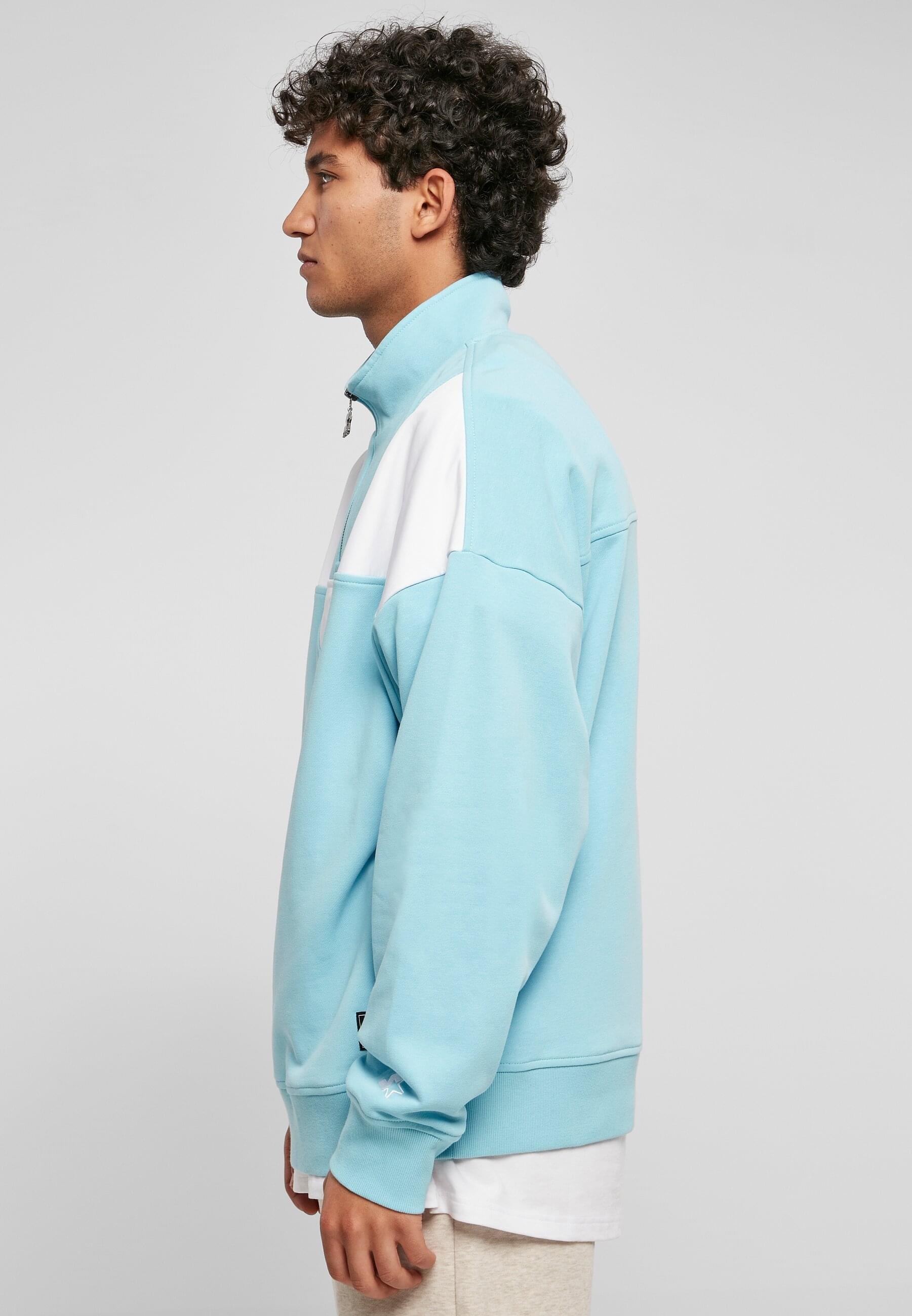 Starter Black Label Strickfleecejacke »Starter Black Label Herren Starter Triangle Troyer«, (1 St.), ohne Kapuze