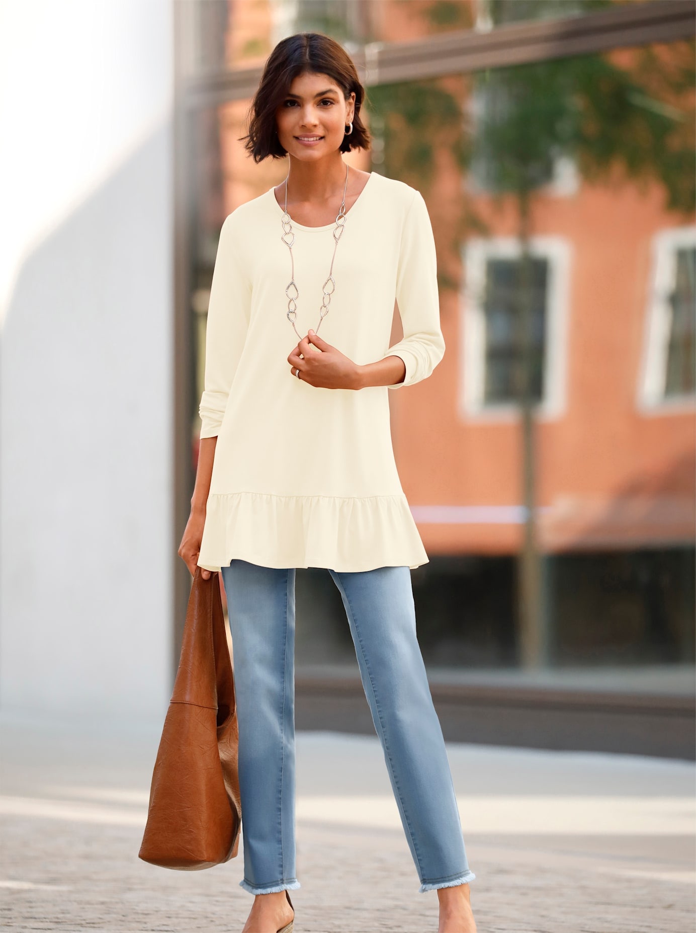 Classic Basics Longshirt "Longshirt" 1 Stk. tlg. günstig online kaufen