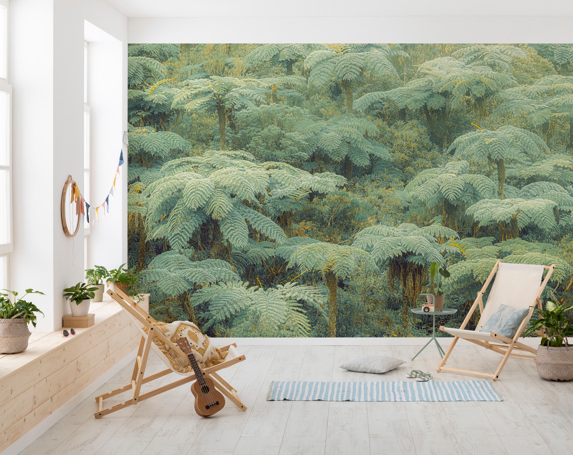 Komar Fototapete »Vlies Fototapete - Jungle Lands - Größe 400 x 250 cm«, bedruckt