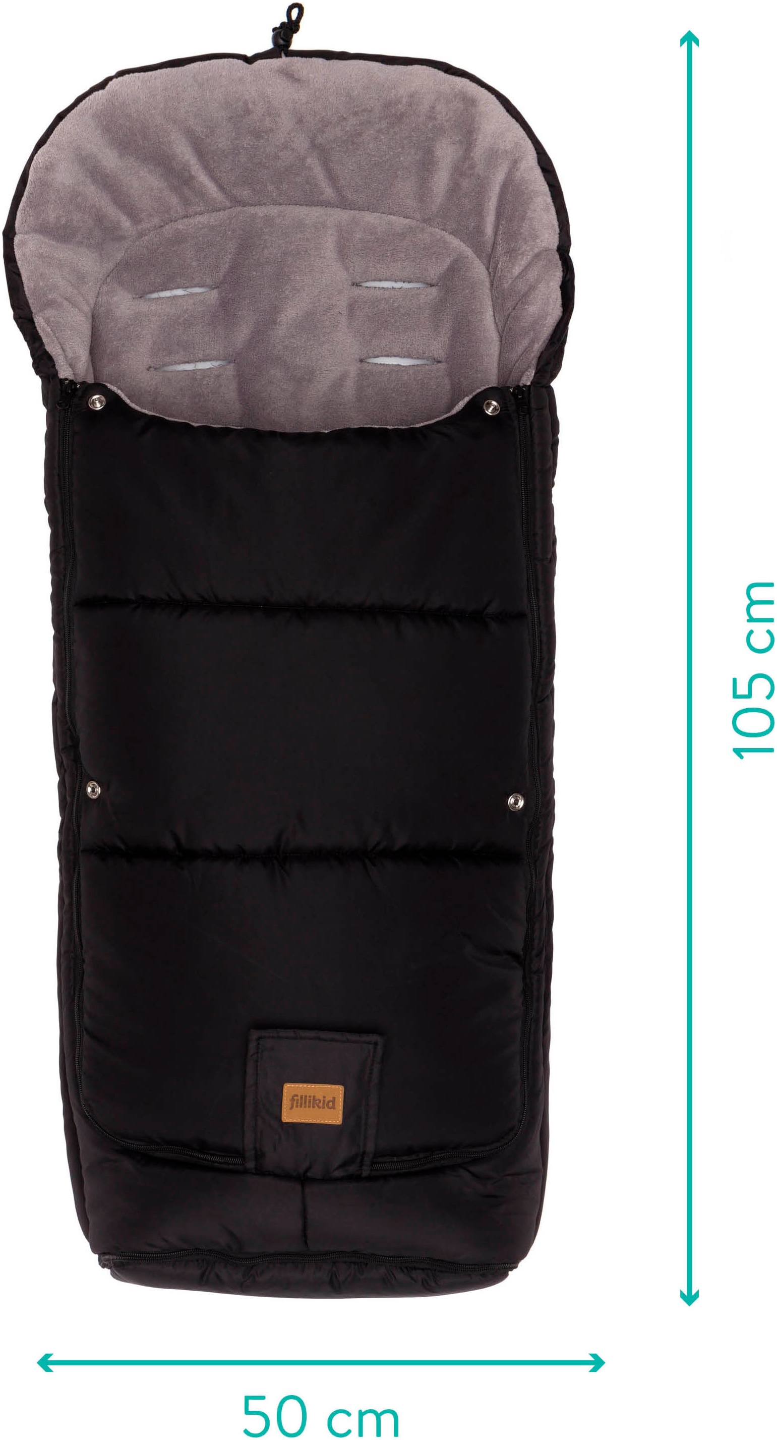 Fillikid Fußsack »Peak, Winterfußsack«
