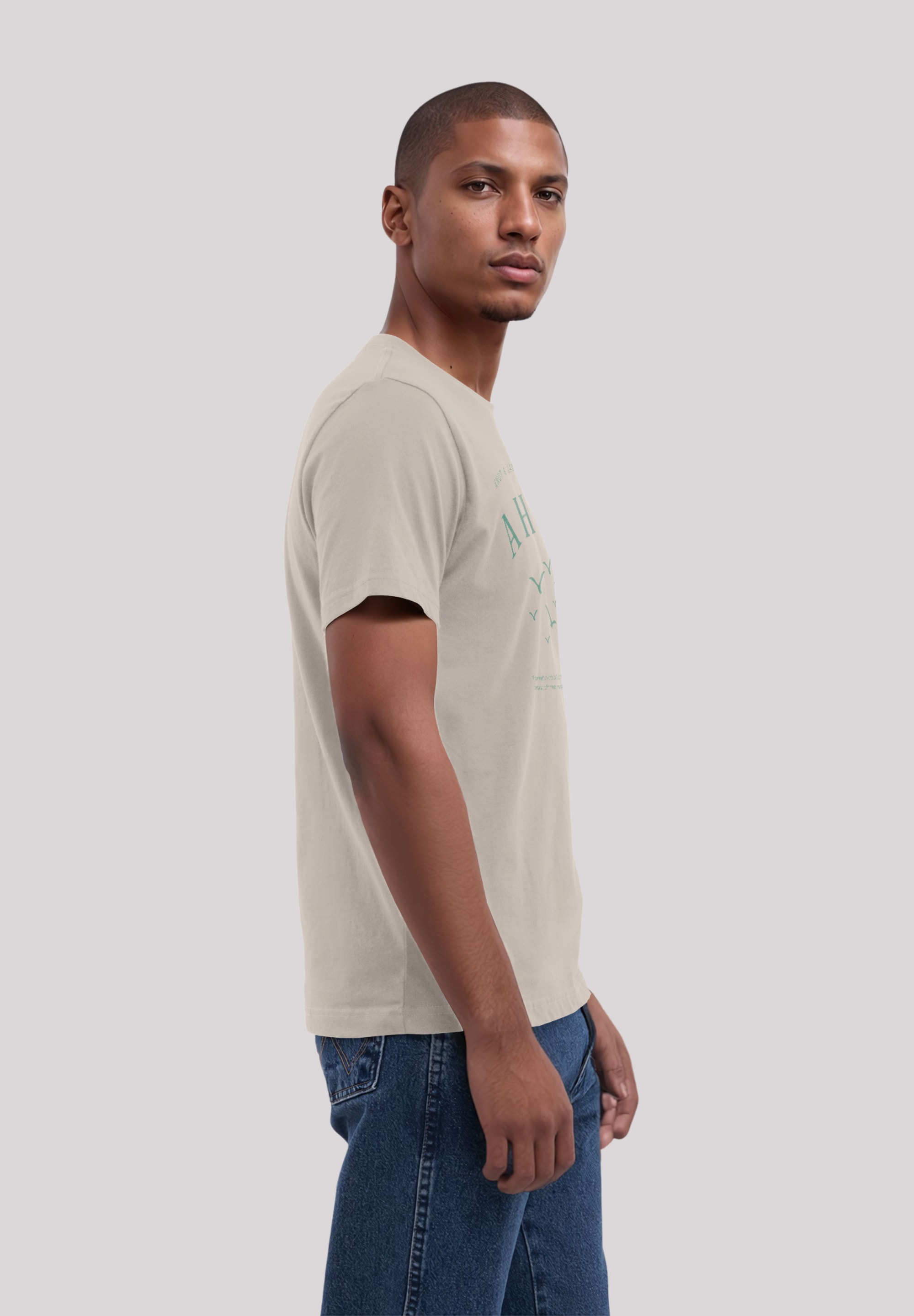 F4NT4STIC T-Shirt »Ahoi Möwe Knut und Jan«, Osteee Kollektion, Urlaub, Ahoi Moin