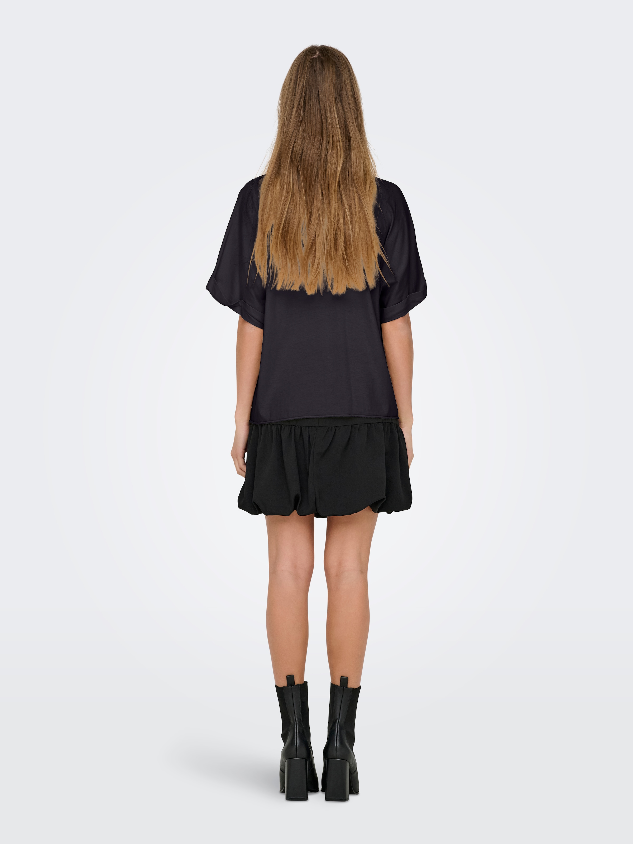 ONLY Kurzarmshirt »ONLLUCY LIFE S/S LEO TOP CS JRS«
