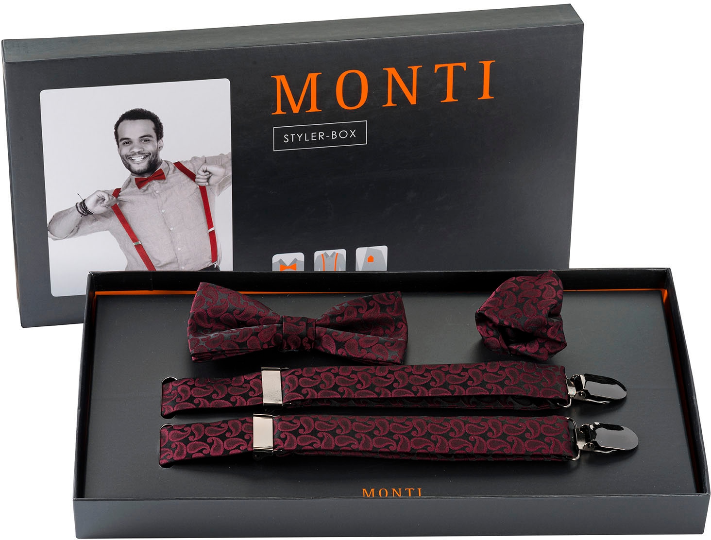 MONTI Hosenträger »SANTINO«, (Set, 3 St.) kaufen | BAUR