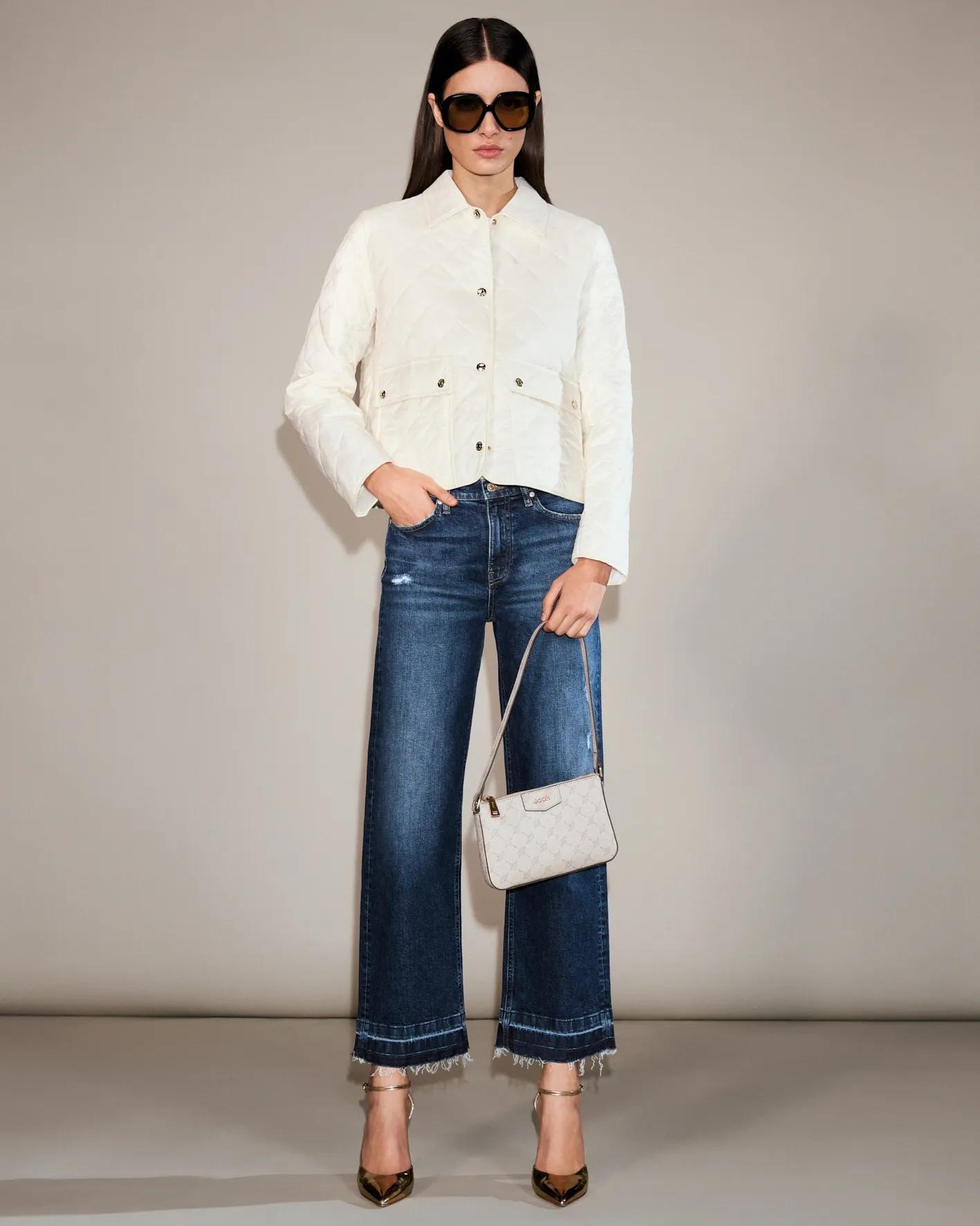 JOOP! 7/8-Jeans »Maira« Regular fit mit offener Saumkante