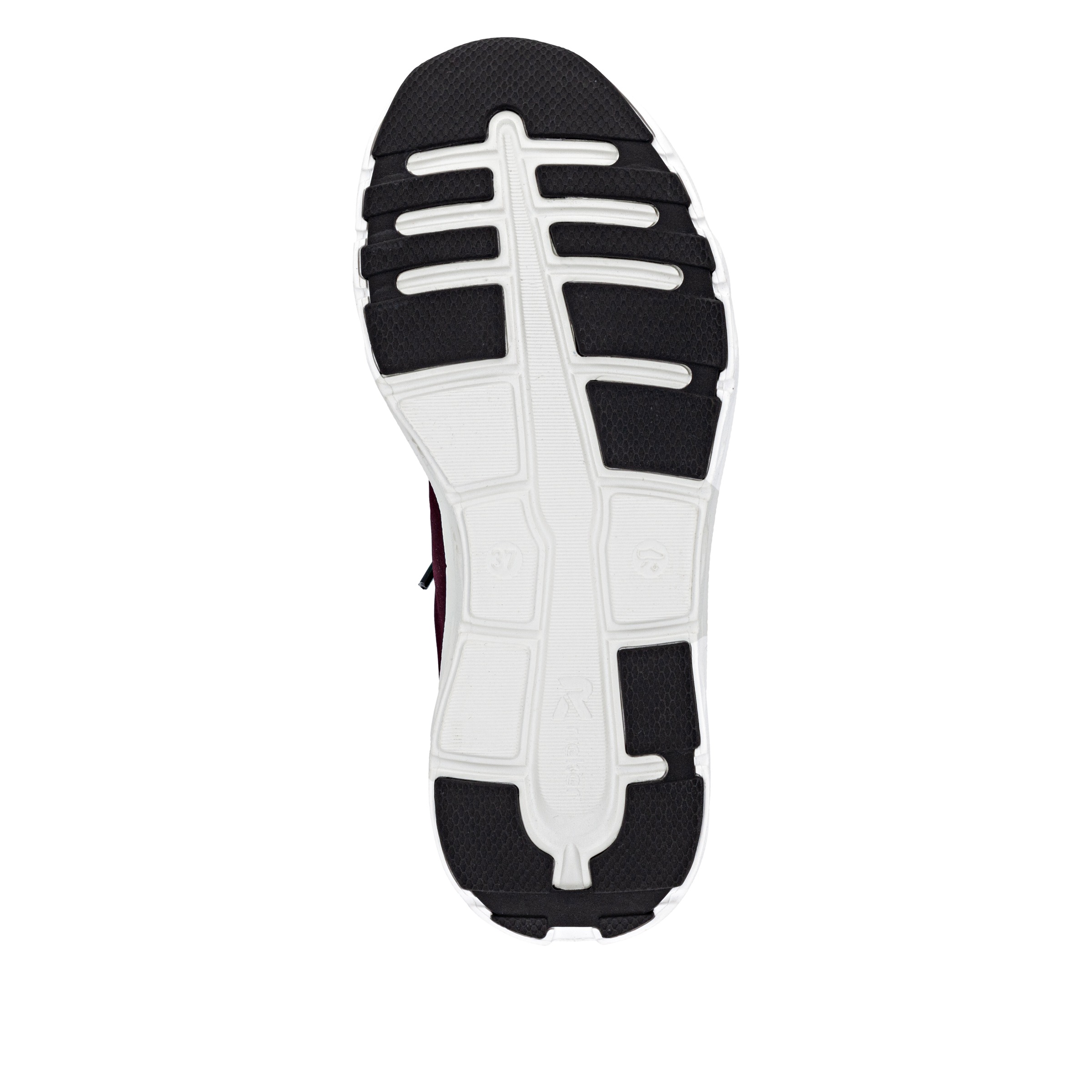 RIEKER Sport Plateausneaker, Slip-on Sneaker, Halbschuh, Freizeitsneaker mit MemoSoft-Innensohle