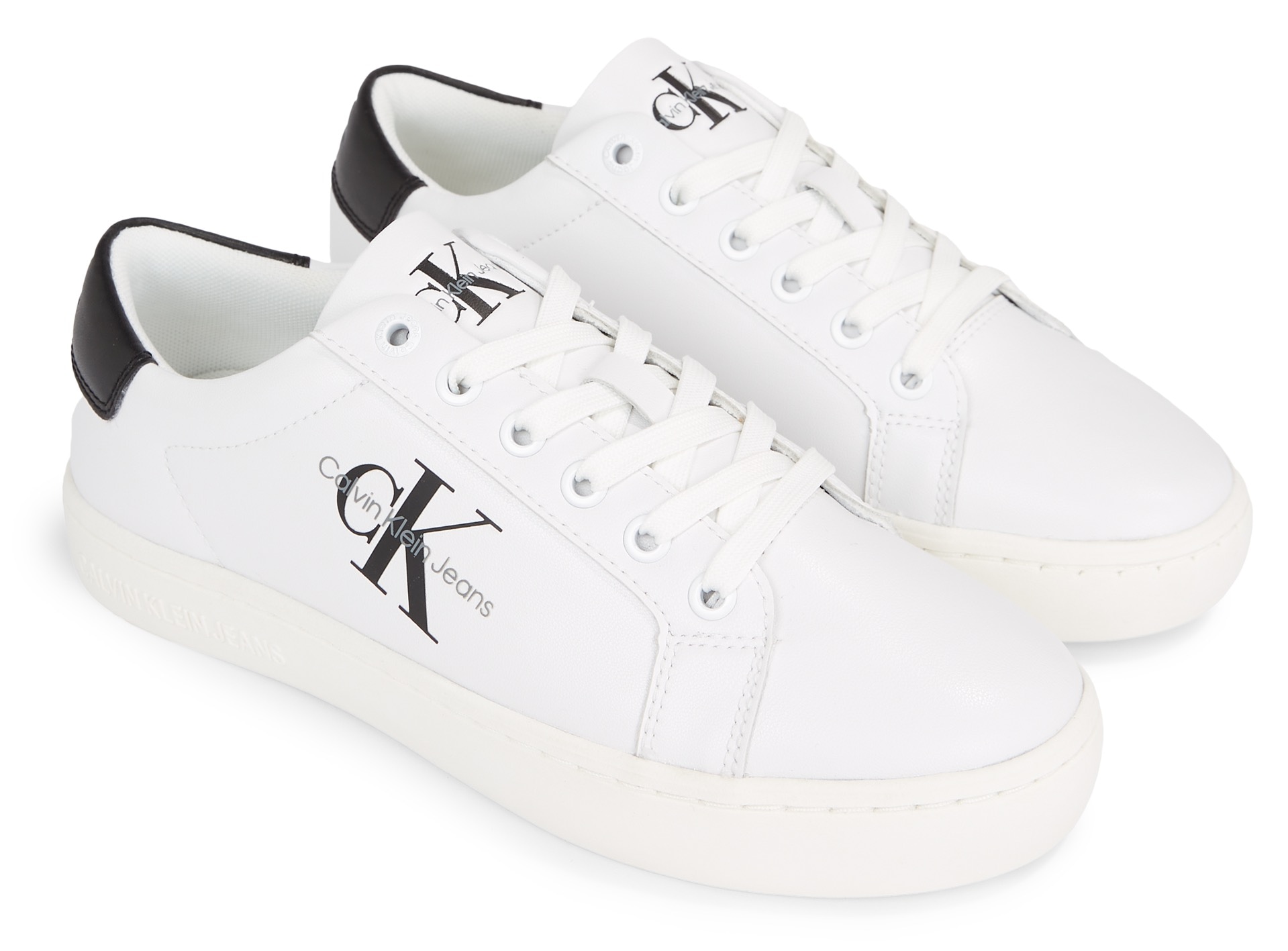 Calvin Klein Jeans Sneaker "CLASSIC CUPSOLE LACEUP LTH WN", mit seitlichem günstig online kaufen