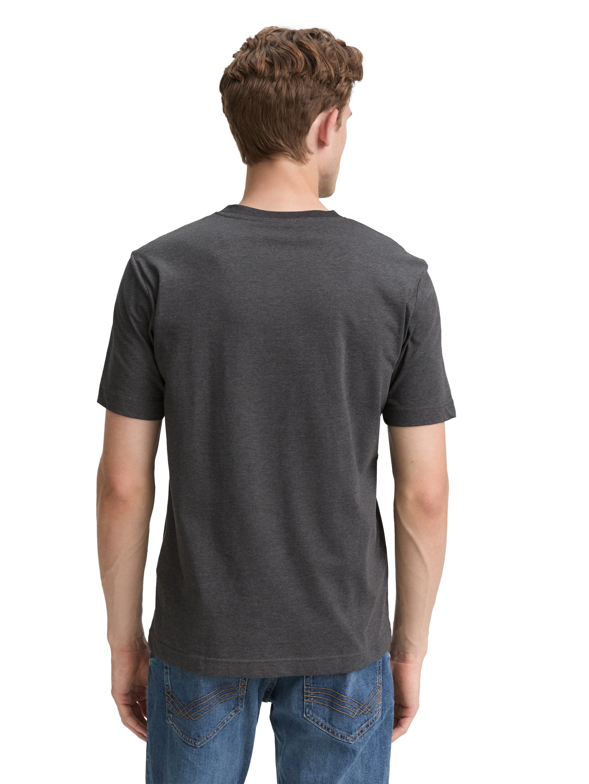 Thumbnail - TOM TAILOR T-Shirt Packung, 2 Stk. tlg. mit V-Ausschnitt, Doppelpack