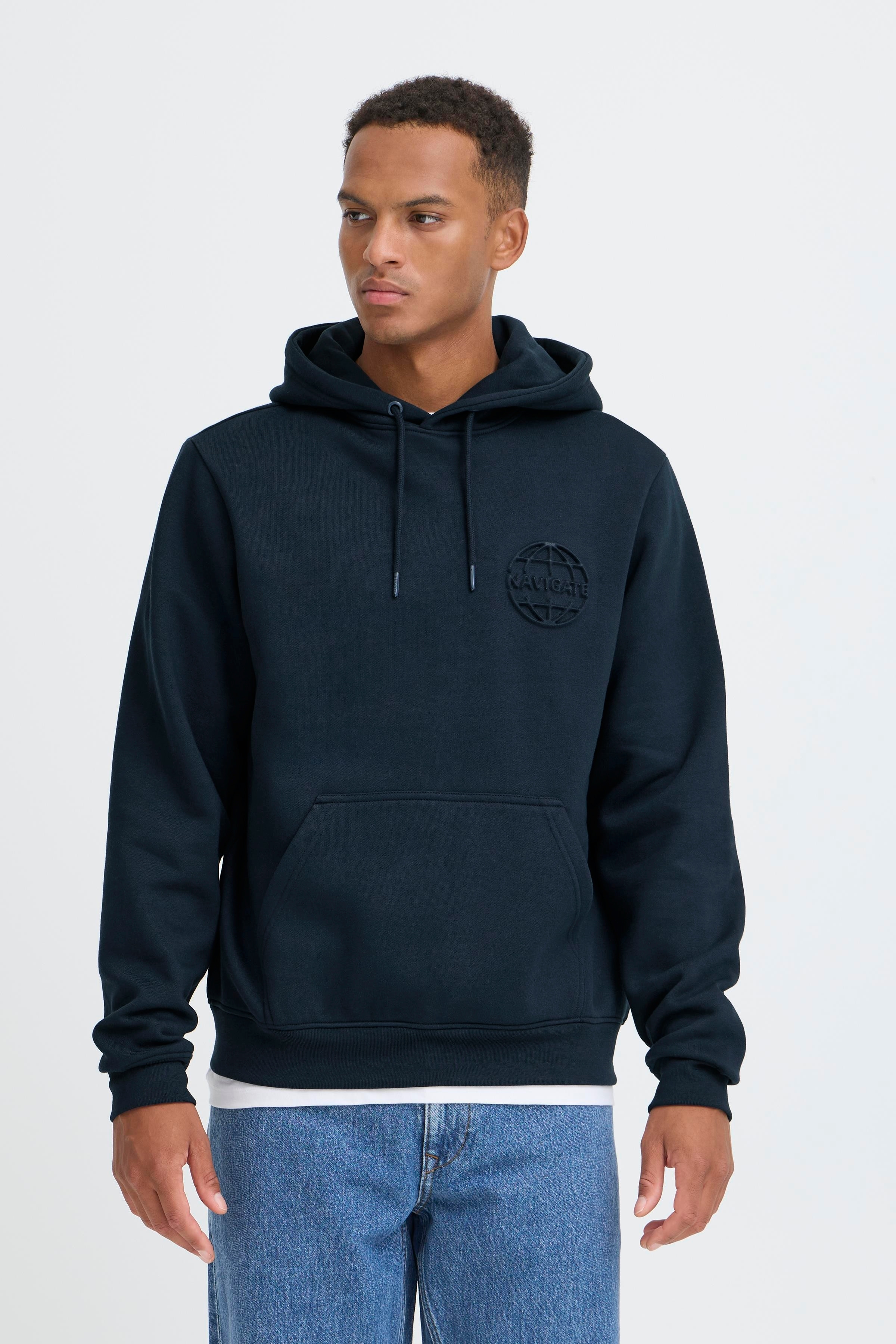 Blend Kapuzensweatshirt "BHFAVIAN HOOD SWEATSHIRT", aus Baumwolle und Polyester, Regular Fit