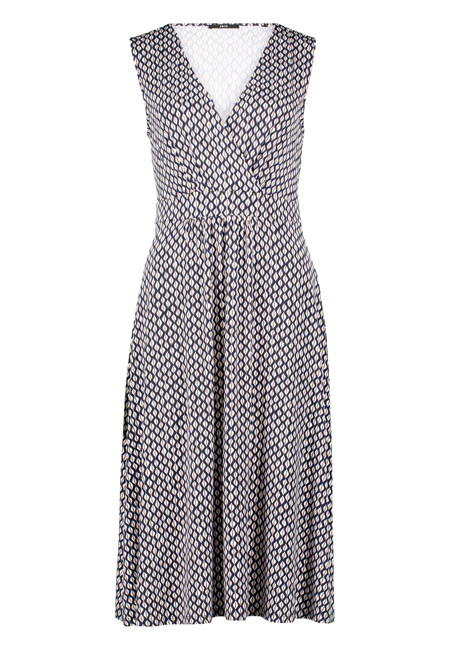 Zero Midikleid "zero Damen Sommerkleid Midikleid mit Wickeloptik", Wickelde günstig online kaufen