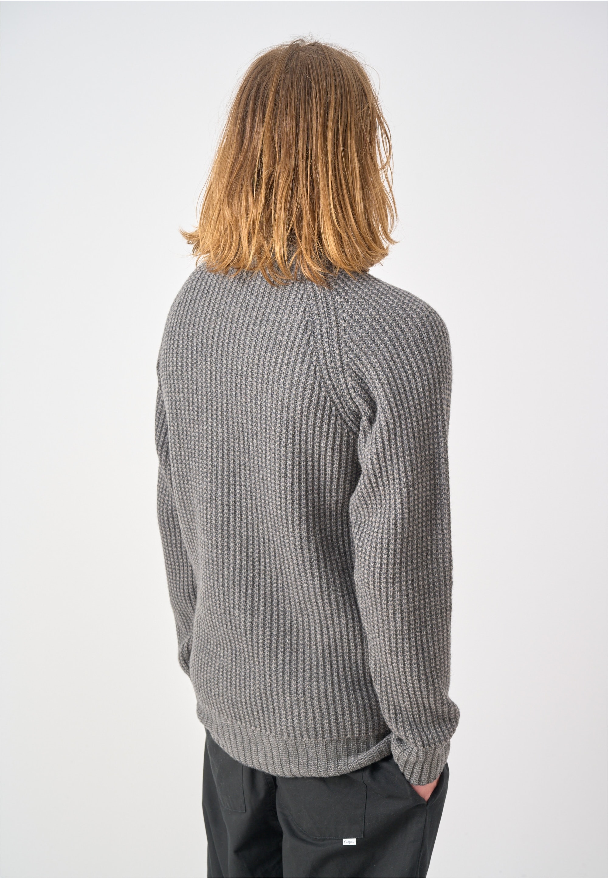Cleptomanicx Strickpullover »Big Ben« im trendigen Ripp-Strick-Design
