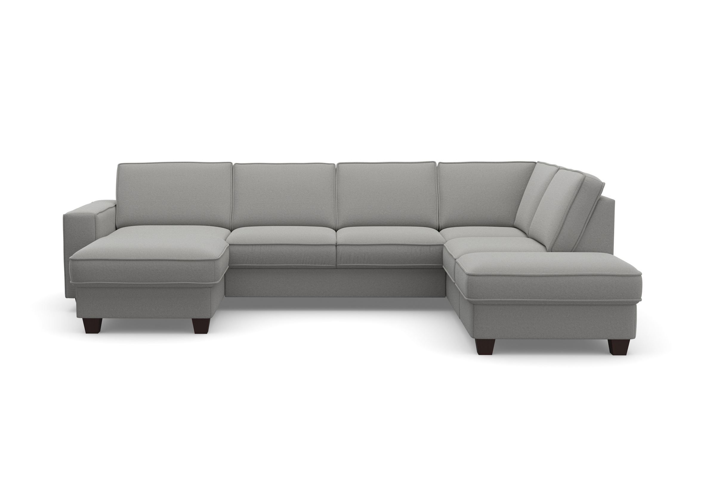 Home affaire Wohnlandschaft "County U-Form" wahlweise Ottomane links oder r günstig online kaufen