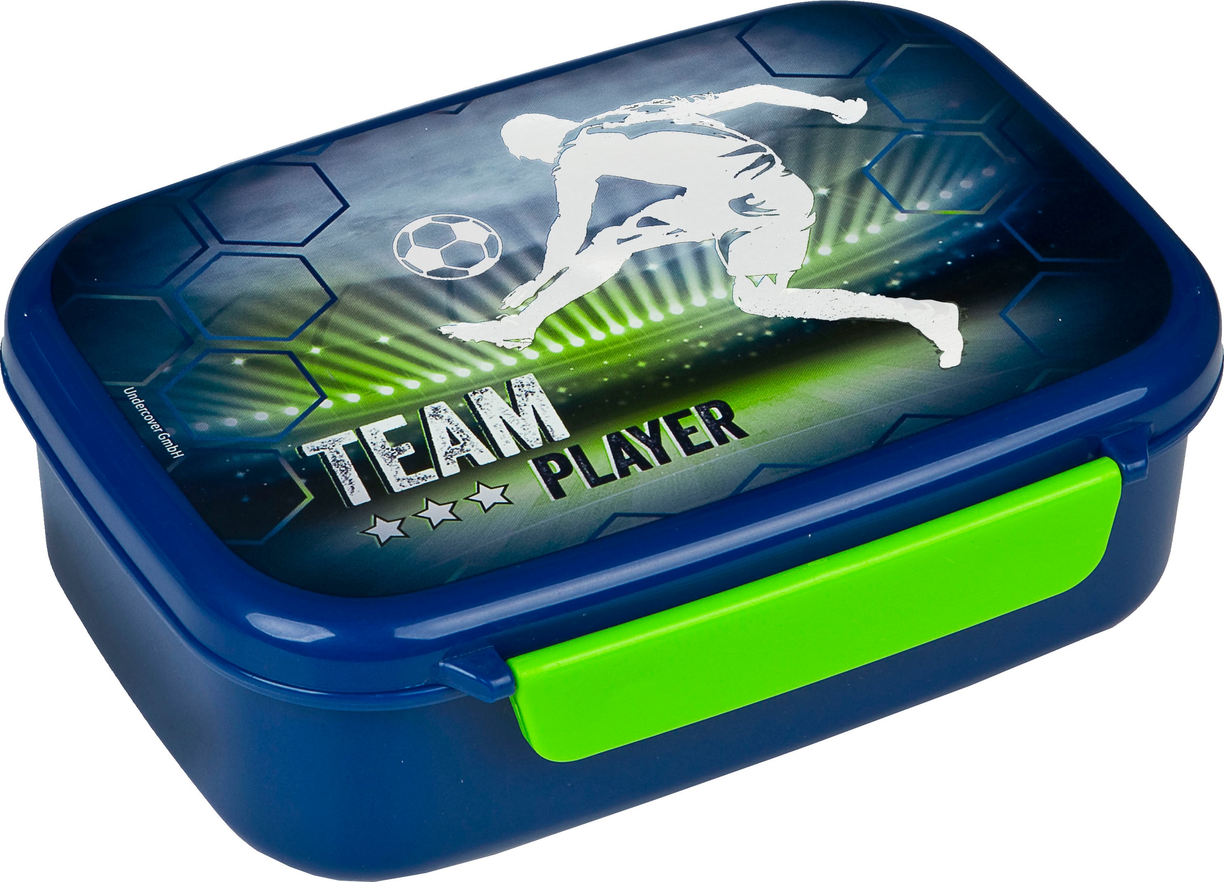 Scooli Lunchbox »Brotzeitdose & Trinkflasche, Team Player«, (Set, 2 tlg.), mit Trinkflasche