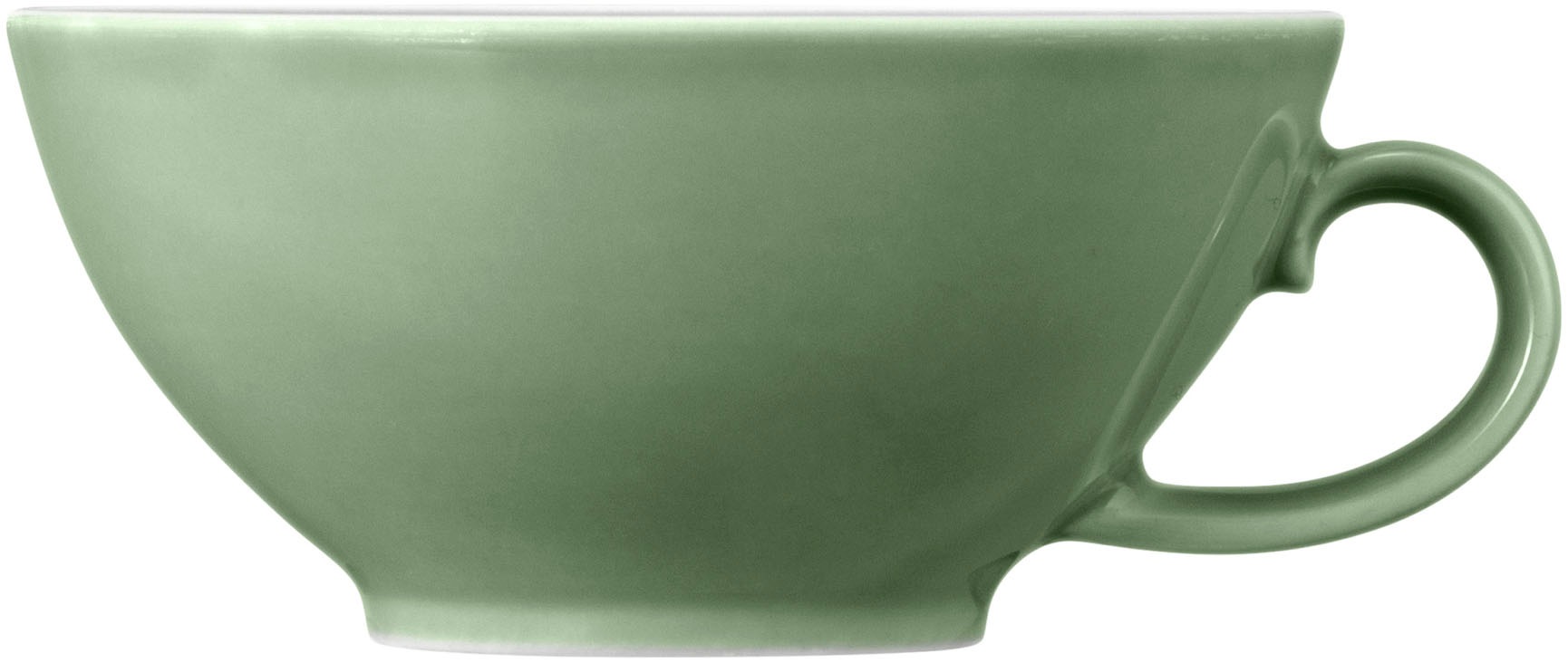 Seltmann Weiden Teeservice »Geschirr-Set Beat«, (Set, 18 tlg., 6 x Teeobertasse, 6 x Kombi-Untertasse klein, 6 x Brotteller), Teller, Tassen, Untertassen, Rillendekor, 18 Teile, für 6 Personen