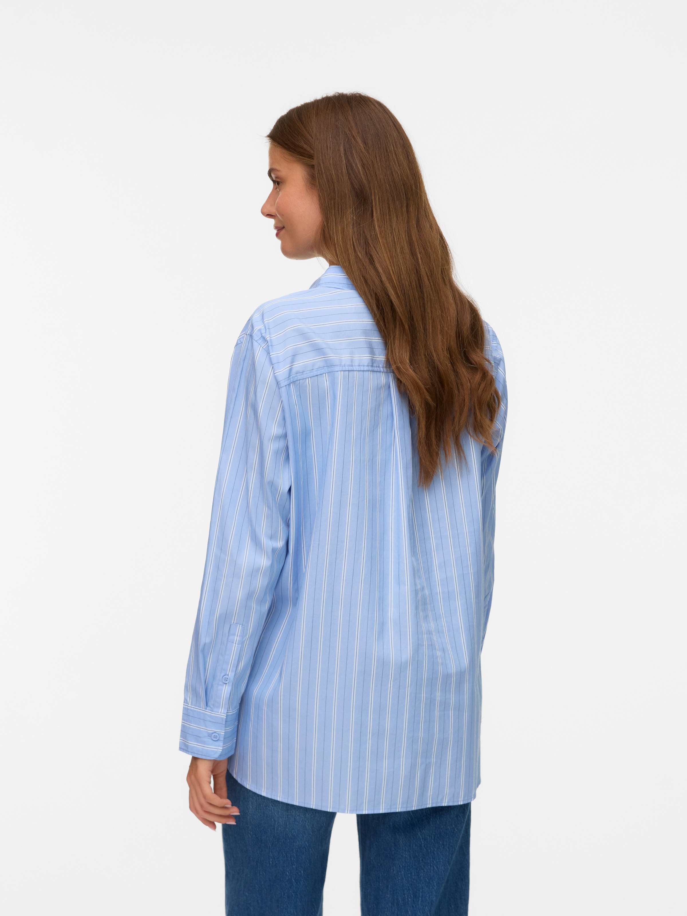 Vero Moda Hemdbluse "VMELINA LS SHIRT WVN NOOS" günstig online kaufen