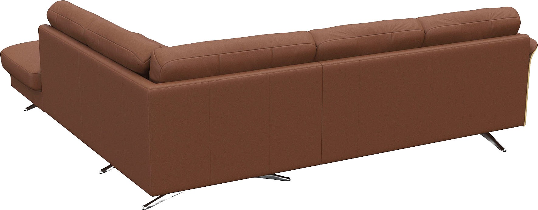 FLEXLUX Ecksofa »Glow, super bequem durch hochwertigem Sitzaufbau mit Federkern, L-Form«, Modernes skandinavisches Design