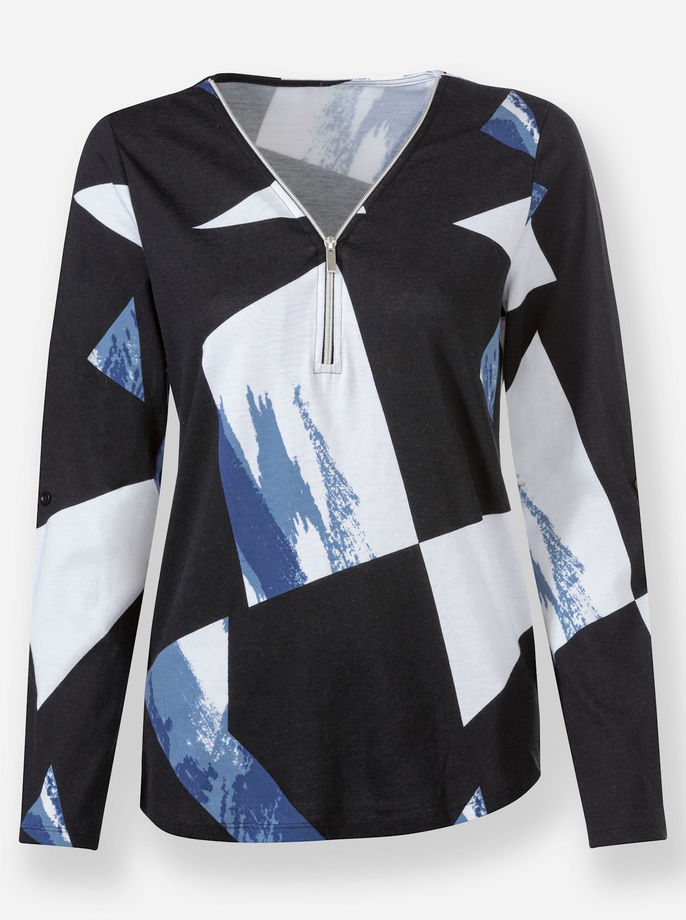 Inspirationen Langarmshirt »Modal-Baumwoll-Shirt«, (1 tlg.)
