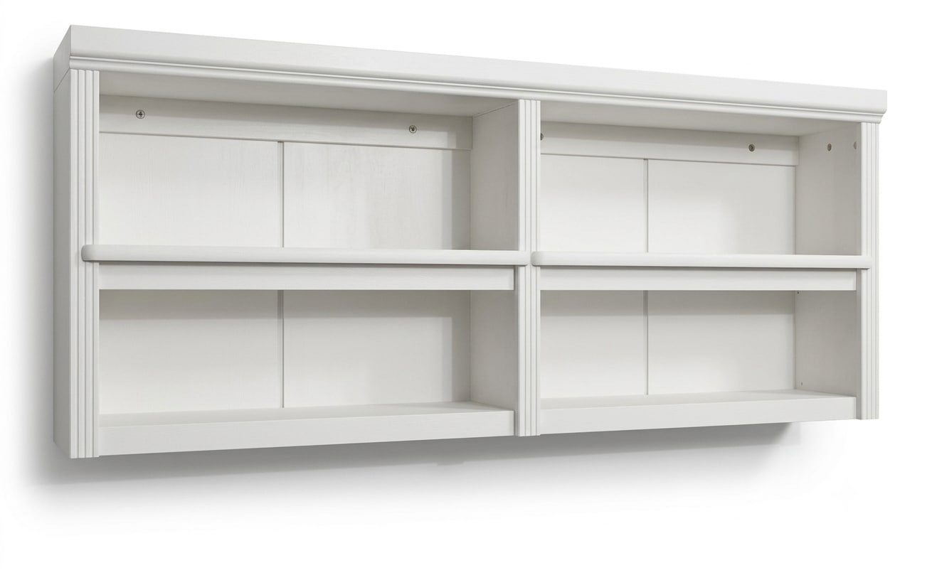 OTTO home Wandregal »Soeren« B/T/H: 158/29/67 cm,  aus massiver Kiefer, 4 offene Fächer, FSC®-zertifiziert