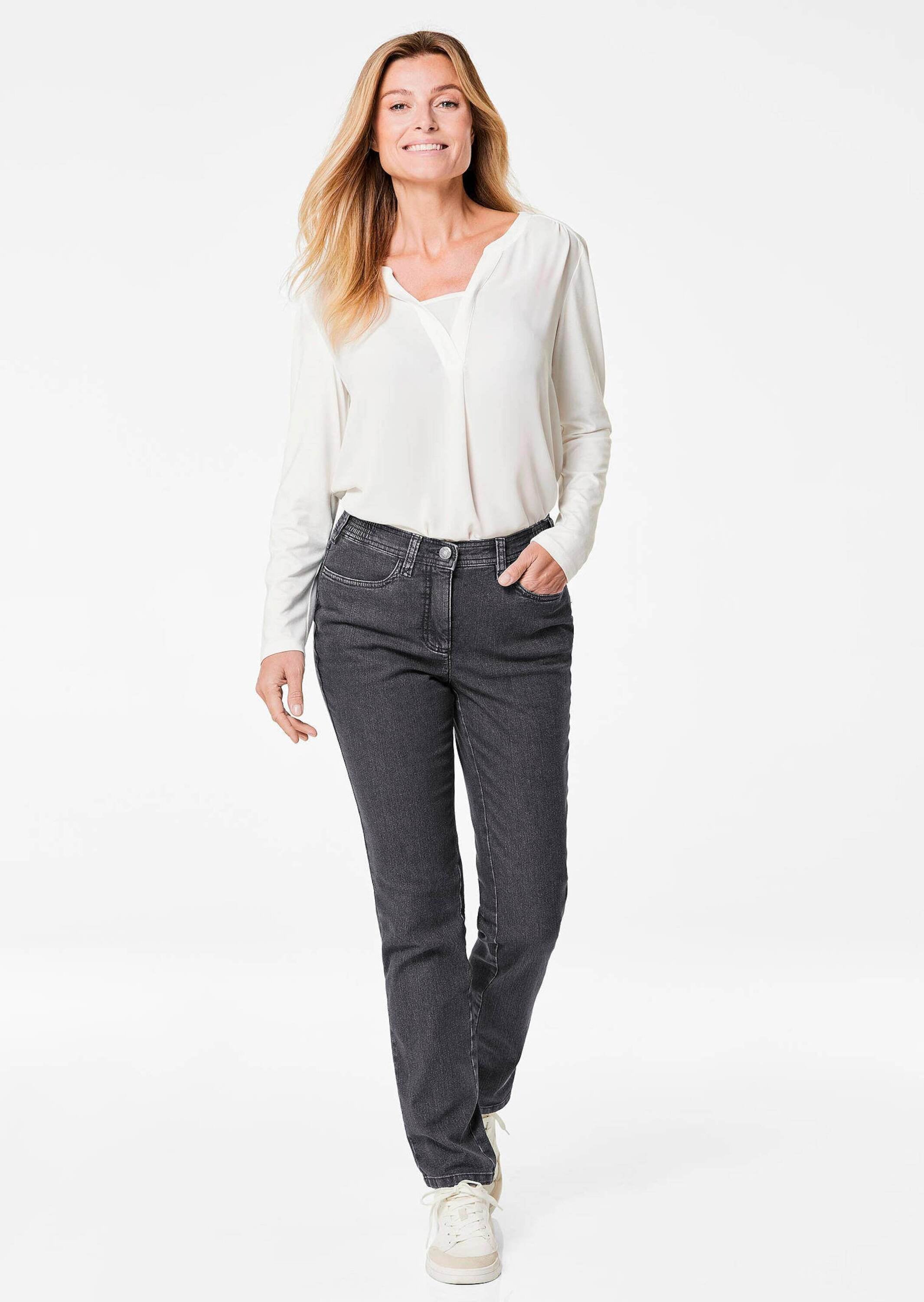 GOLDNER Regular-fit-Jeans »Klassische Jeanshose ANNA«