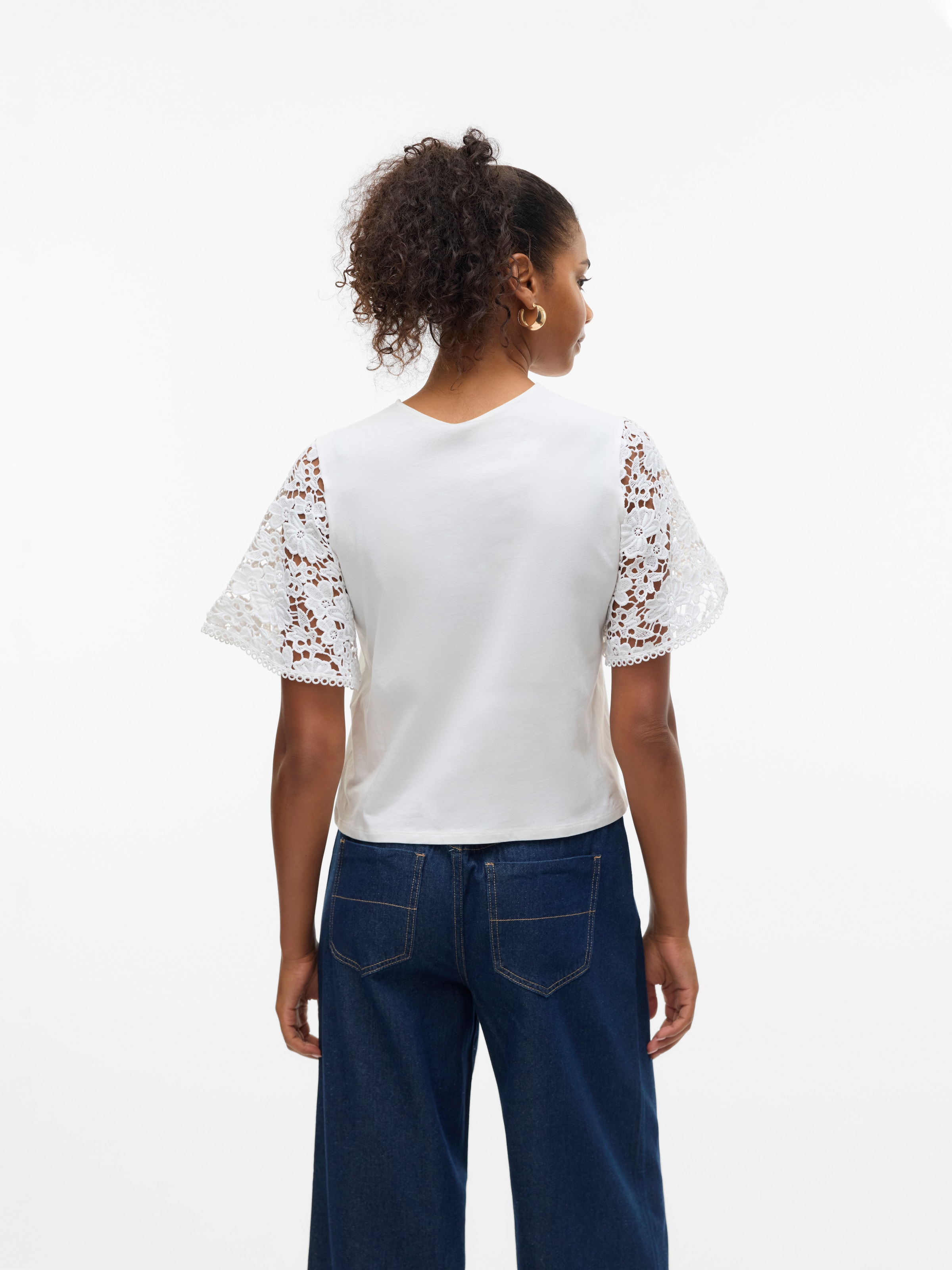 Vero Moda Kurzarmshirt »VMPANNA 2/4 TOP JRS«
