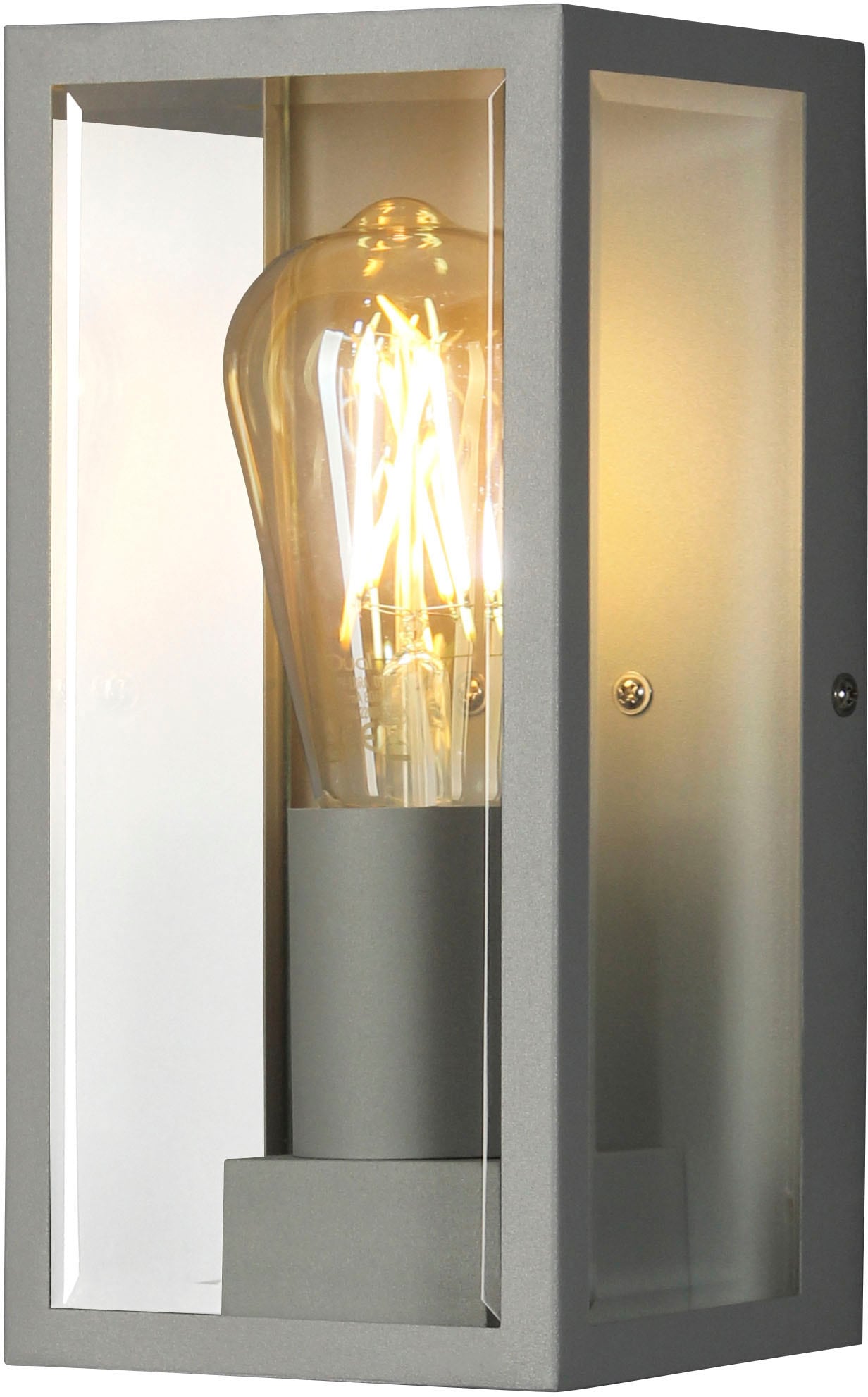 LUCE Design Außen-Wandleuchte "Mondrian", Leuchtmittel E27  ohne Leuchtmittel