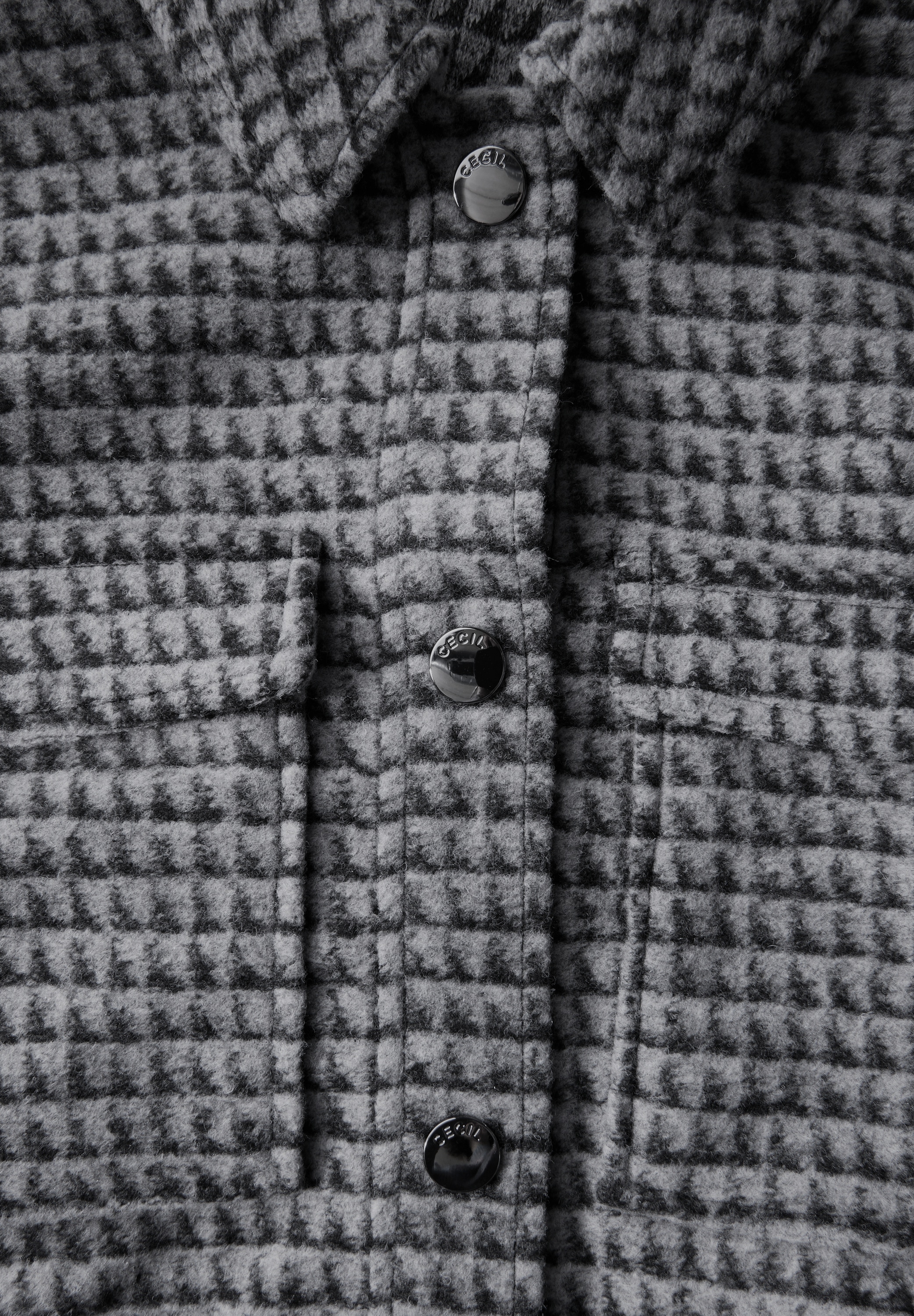 Cecil Kurzjacke, ohne Kapuze, Jacquard