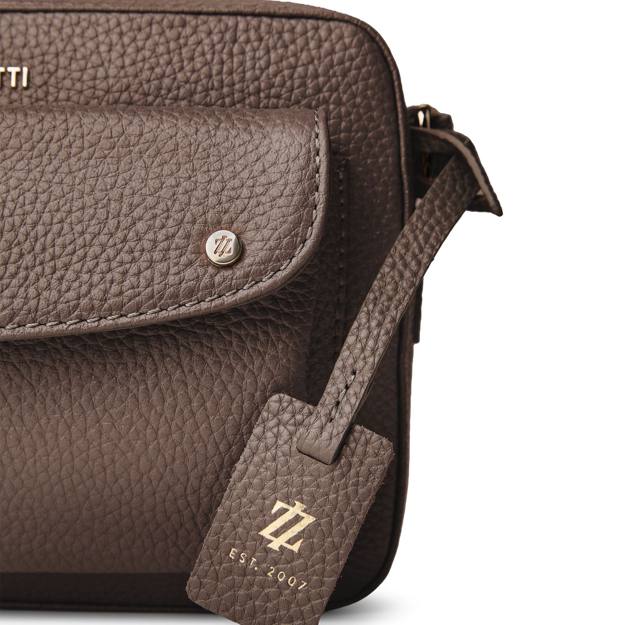 Lazarotti Umhängetasche »Bologna Leather Umhängetasche Leder 21 cm«