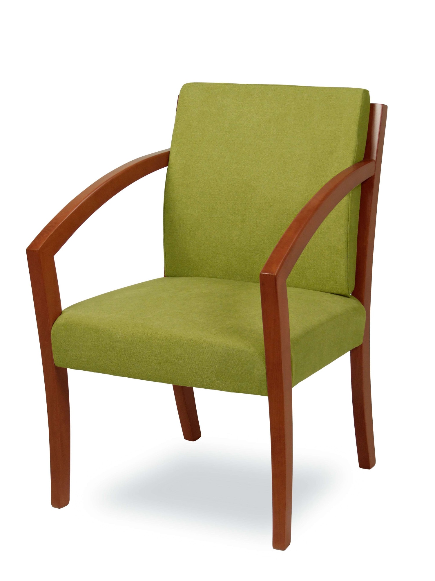 Home affaire Esszimmerstuhl »G98 George Armlehnstuhl, Sessel, in 3 Gestellfarben Made in Italy« () 1 Stk.Extra-confort, Fleckenabweisendes Gewebe, Massivholz