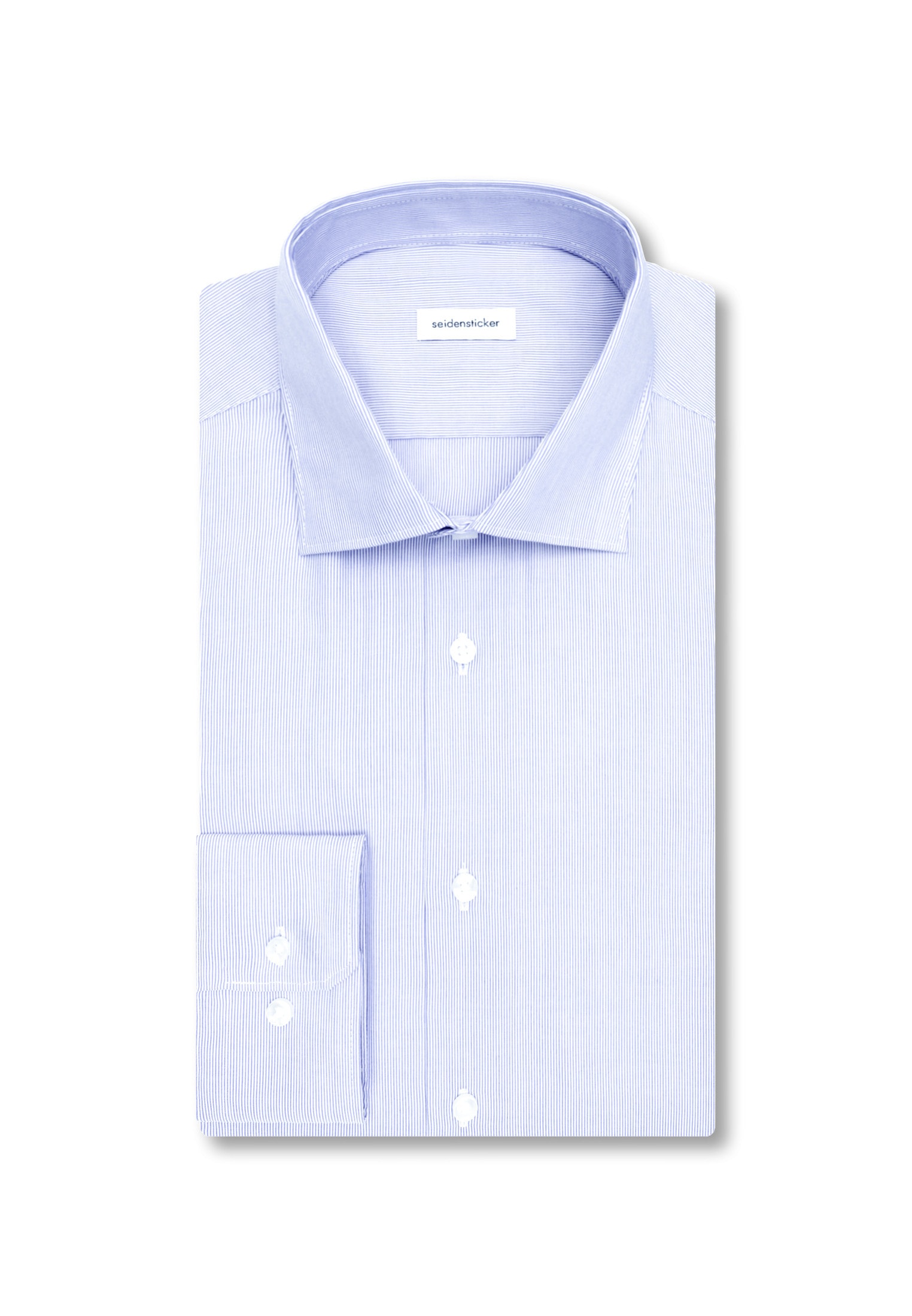 seidensticker Businesshemd »Schwarze Rose« Slim 1/1 Kentkragen Gestreift