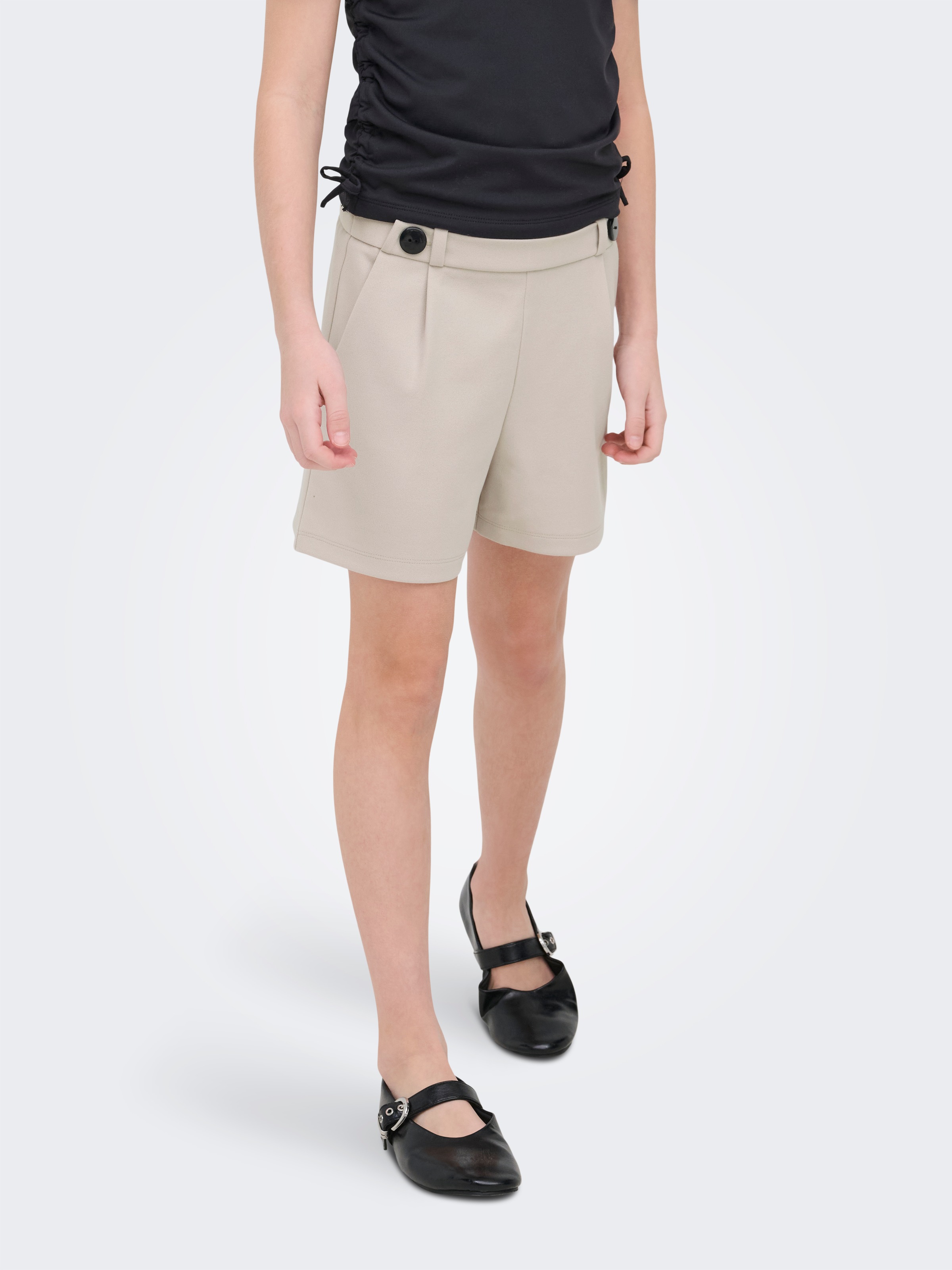 KIDS ONLY Shorts »KOGGEGGO LIFE BUTTON SHORTS VD JRS NOOS«  Materialmix, normal geschnitten