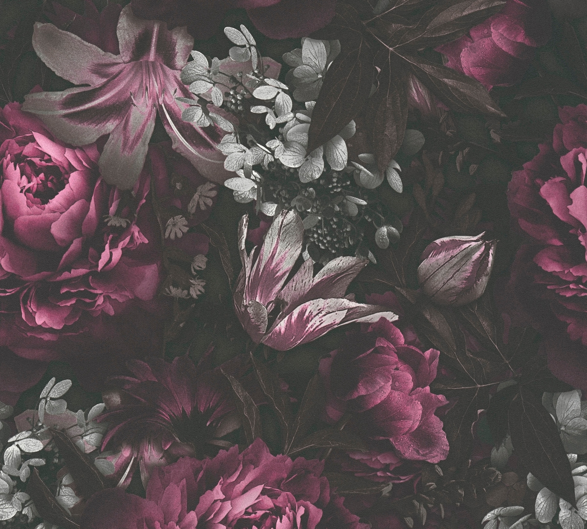 A.S. Création Vliestapete »PintWalls Rosen Floral«, matt, Blumentapete