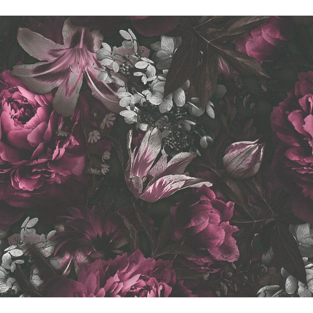 A.S. Création Vliestapete »PintWalls Rosen Floral«, matt, Blumentapete