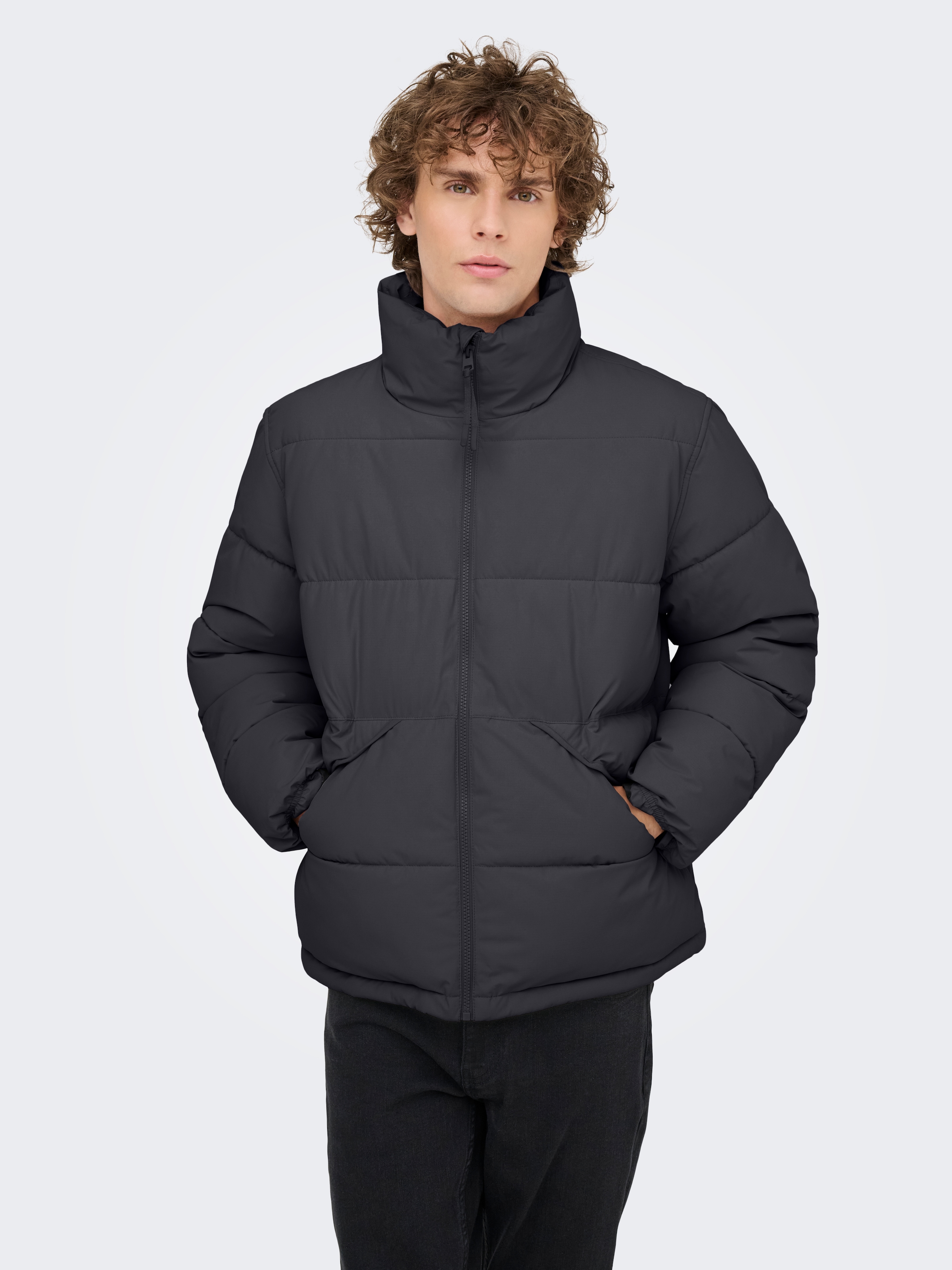 ONLY & SONS Steppjacke "ONSPACK LIFE PUFFER JACKET OTW", ohne Kapuze günstig online kaufen