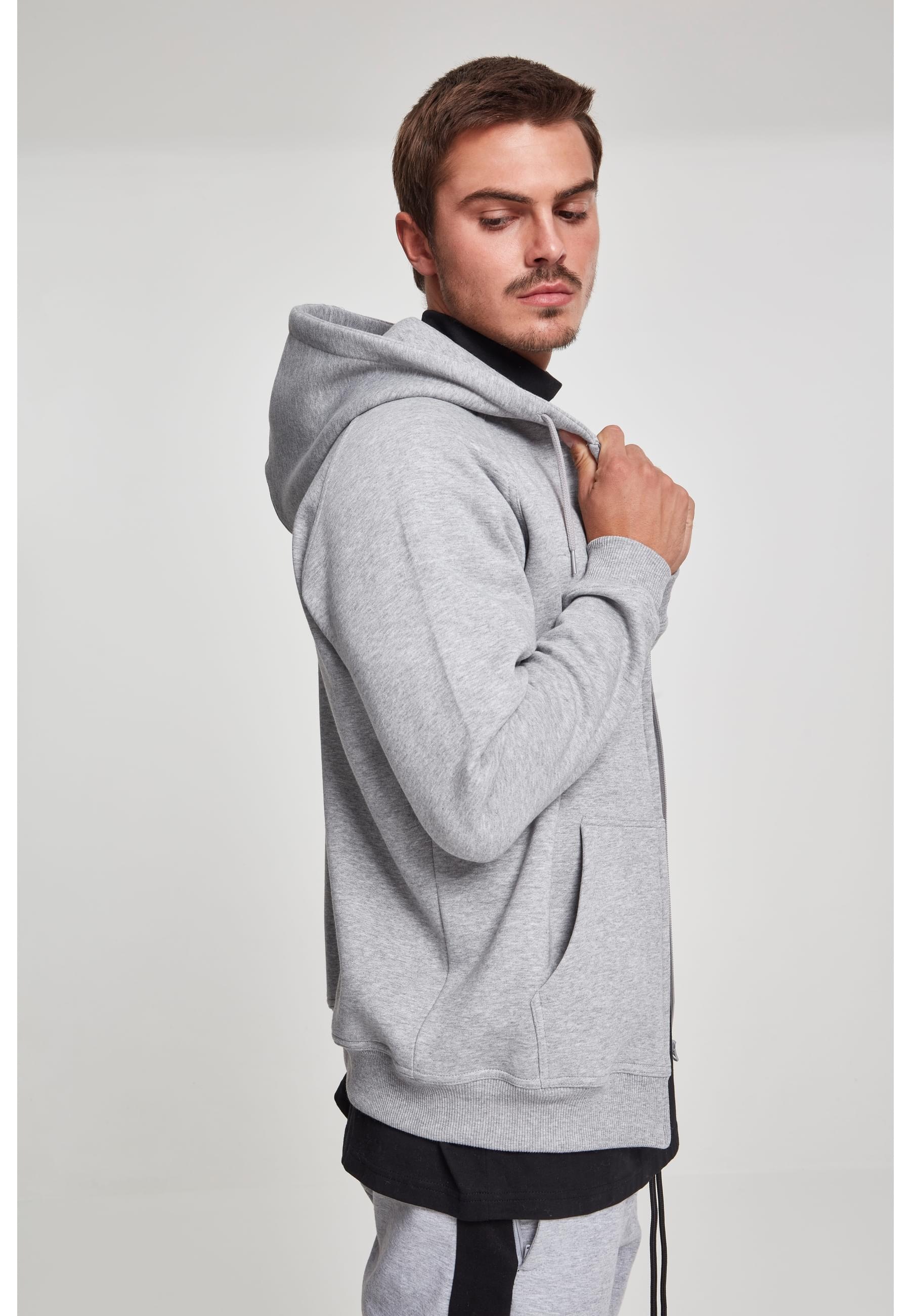 URBAN CLASSICS Sweatjacke »Urban Classics Herren Zip Hoody«