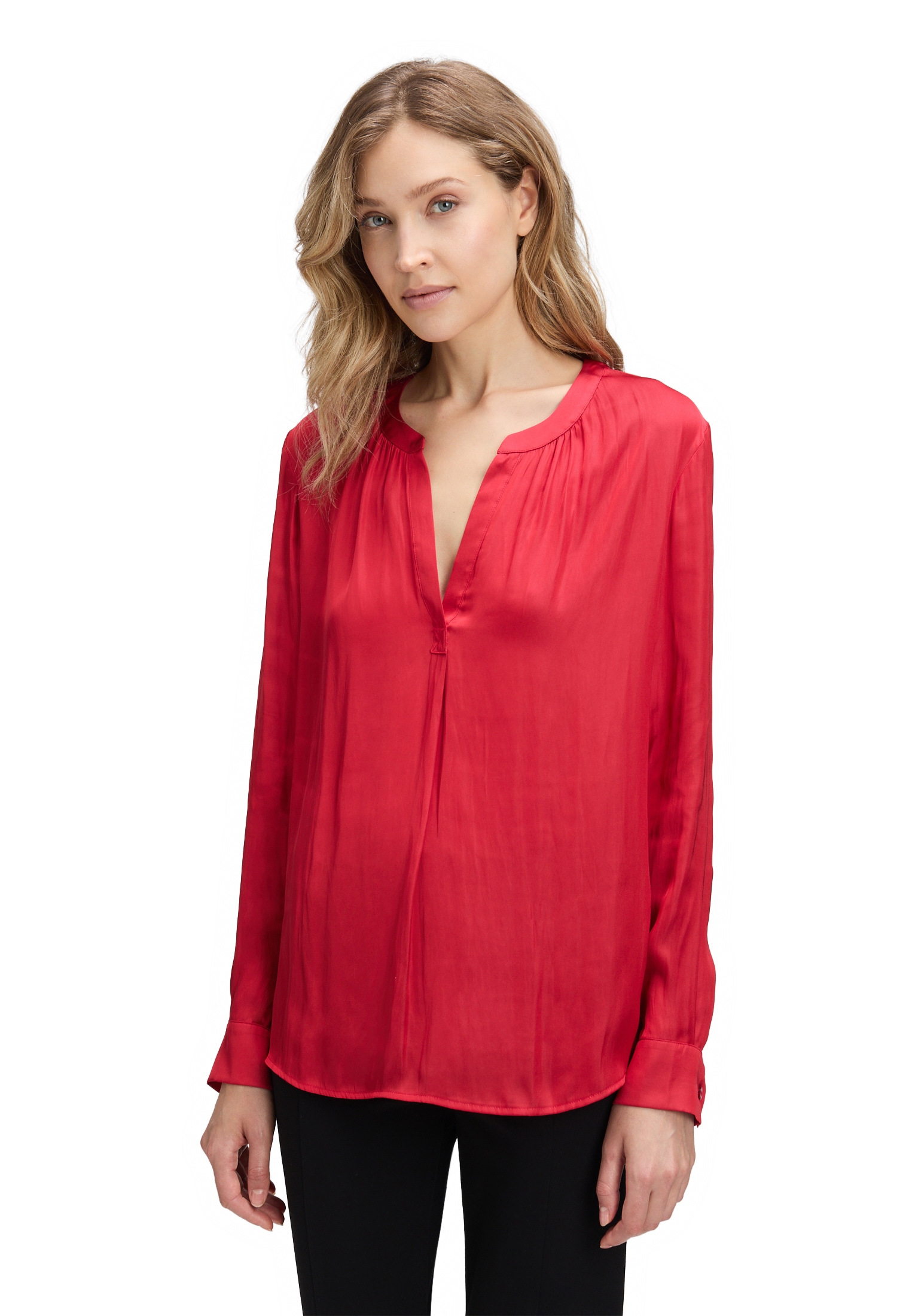 Betty Barclay Satinbluse "Damen Satin-Bluse langarm" günstig online kaufen