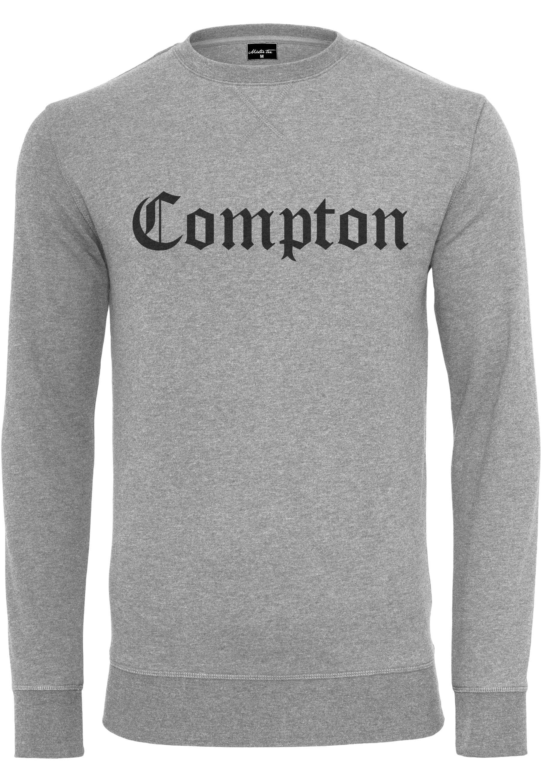 MisterTee Rundhalspullover "MisterTee Herren Compton Crewneck"