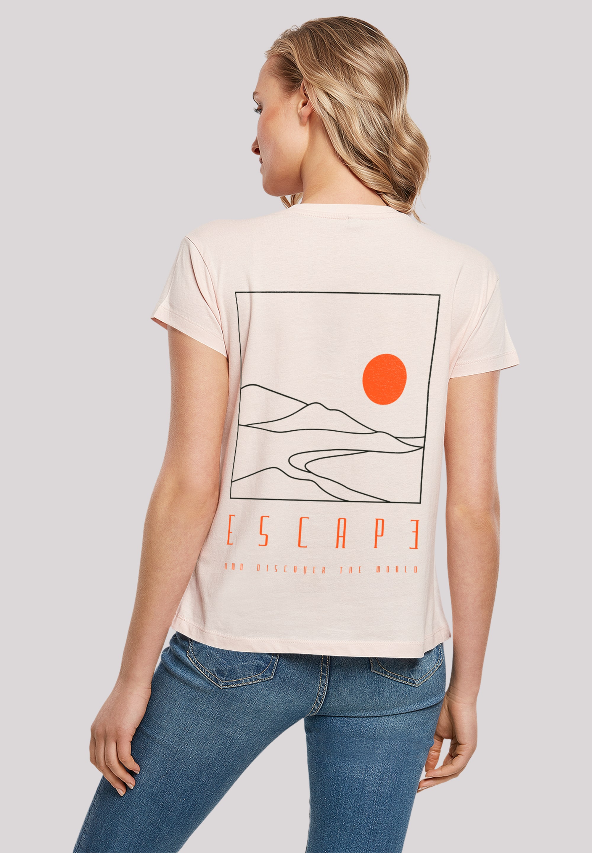 F4NT4STIC T-Shirt "Escape Discover the World Landscape", Discover the World günstig online kaufen