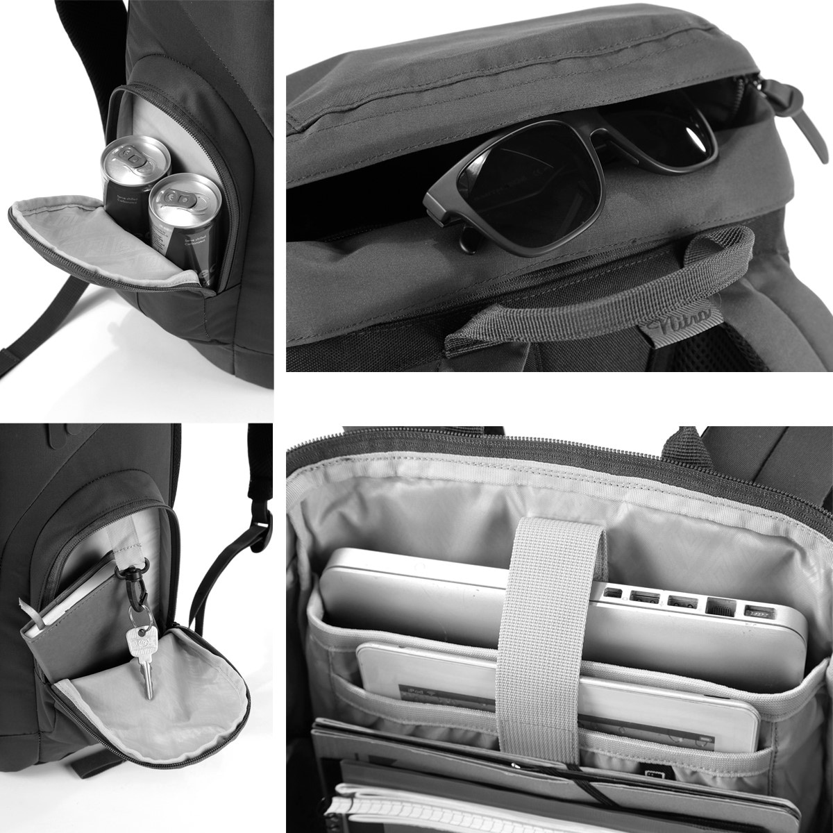 NITRO Freizeitrucksack »Daypacker«, mit Laptopfach, Schulrucksack, Wanderrucksack oder Streetpack