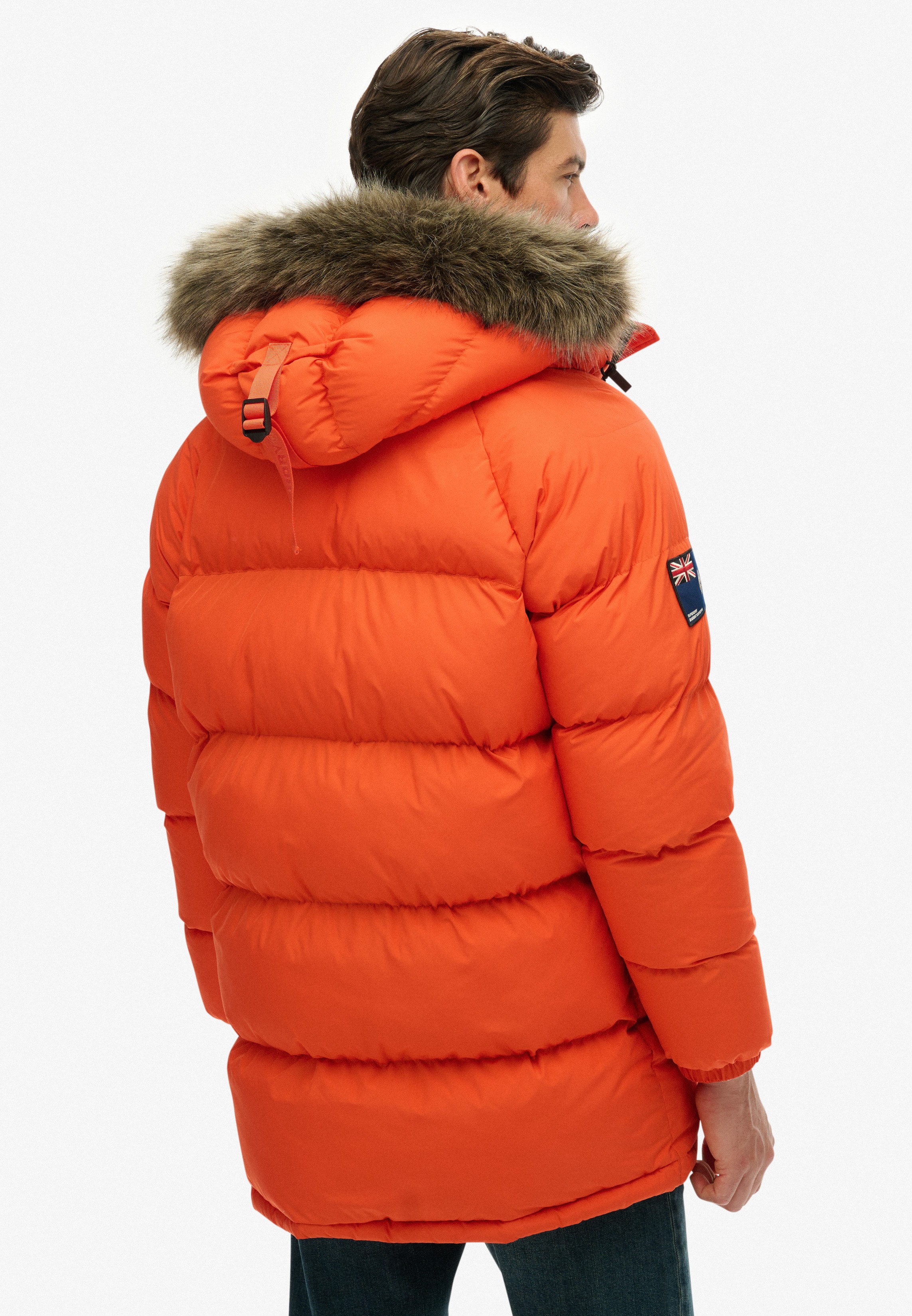Thumbnail - Superdry Steppjacke "EVEREST LONGLINE BAFFLED PARKA" mit Kapuze