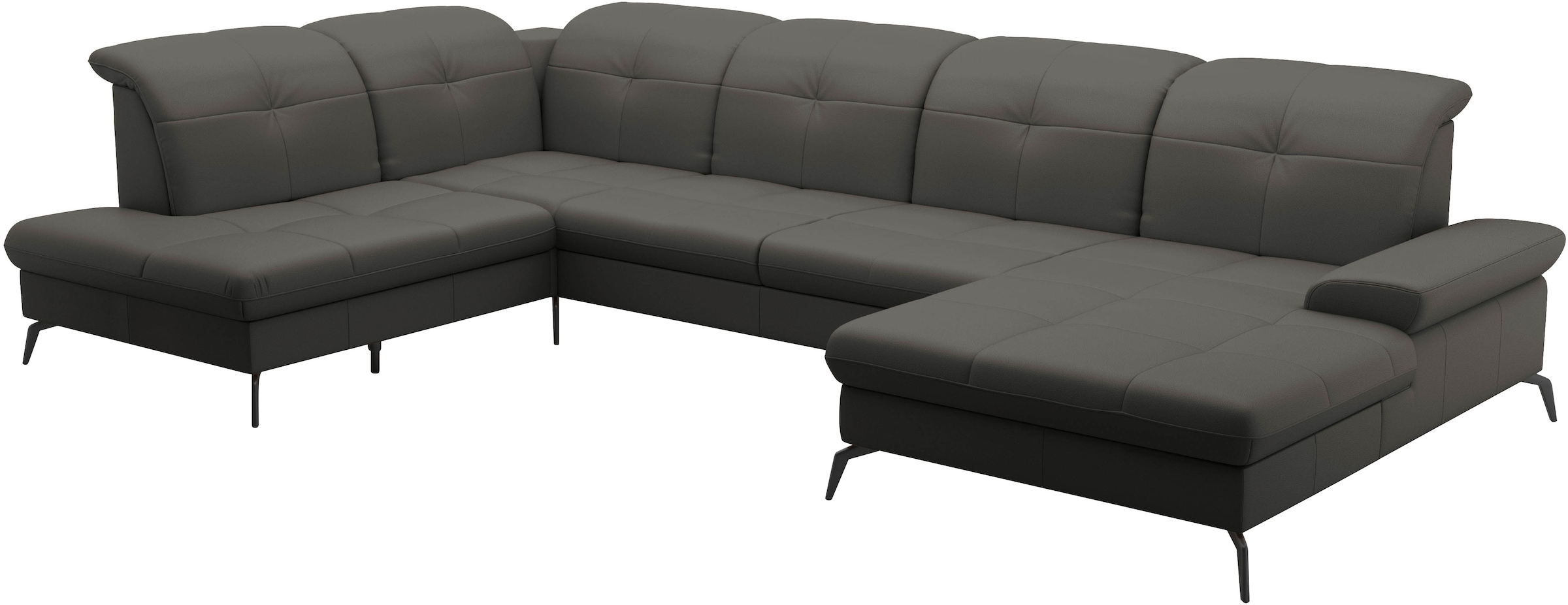 sit&more Wohnlandschaft »Amica«, inkl Sitztiefenverstellung und Armteilverstellung