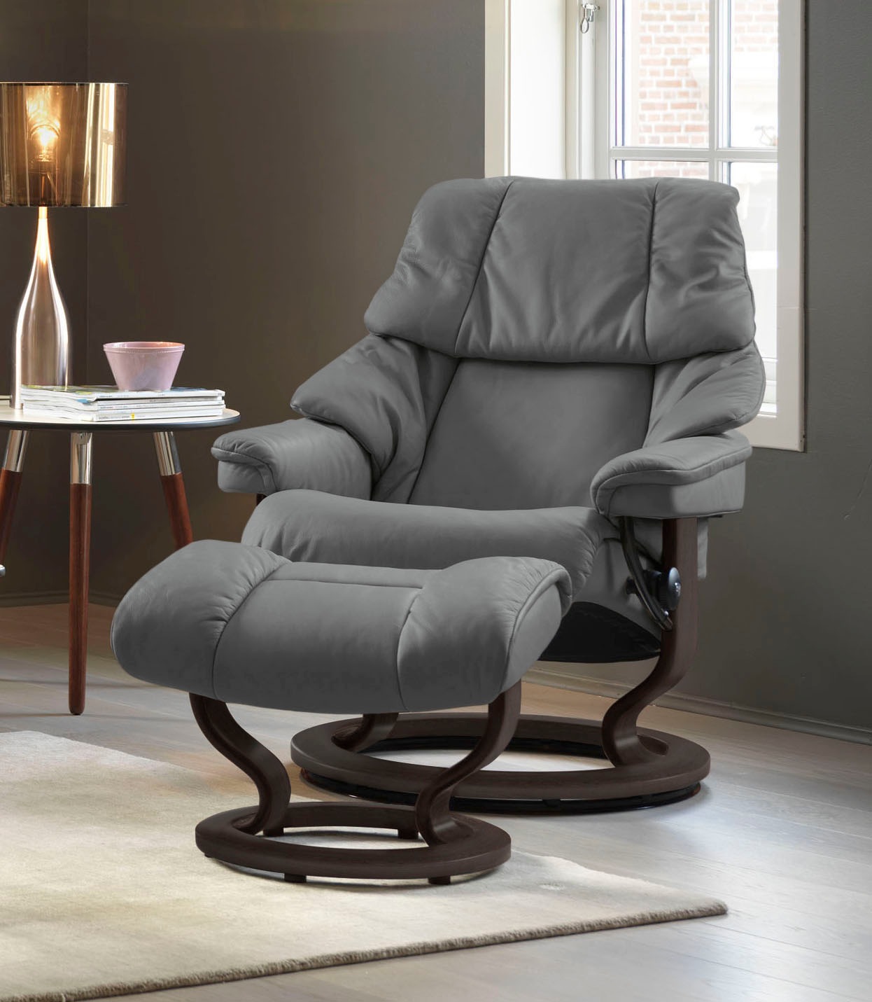 Stressless® Fußhocker »Reno«, mit Classic Base, Gestell Wenge