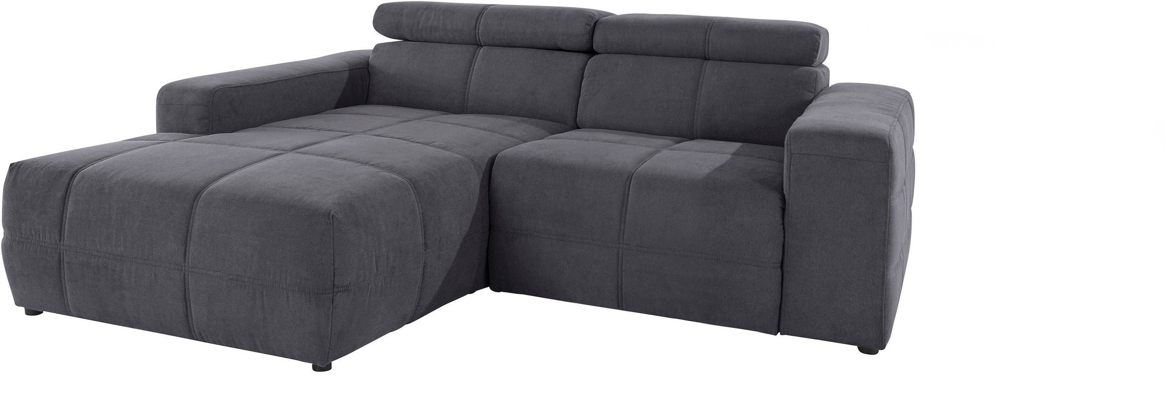 DOMO collection Ecksofa "Brandon Sitzbelastung 140 kg, kleine Ausführung B/ günstig online kaufen