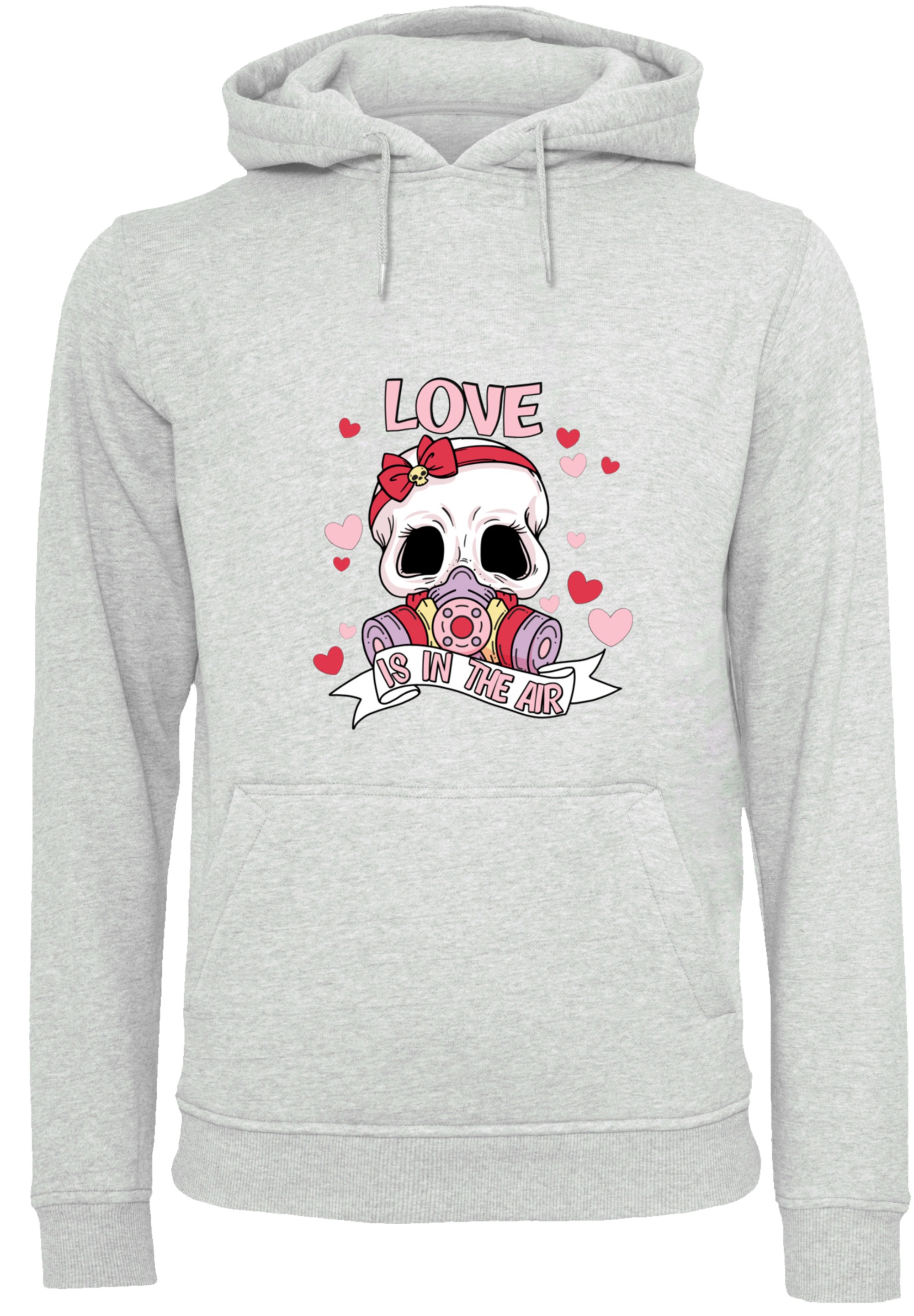 F4NT4STIC Kapuzenpullover »Anti Valentinstag LOVE is in the air«, Premium Qualität