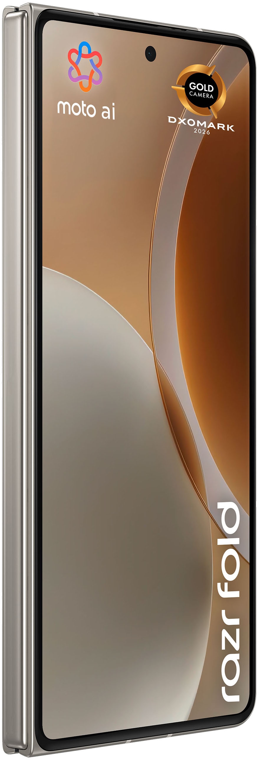Motorola Smartphone »razr fold« PANTONE® Lily White