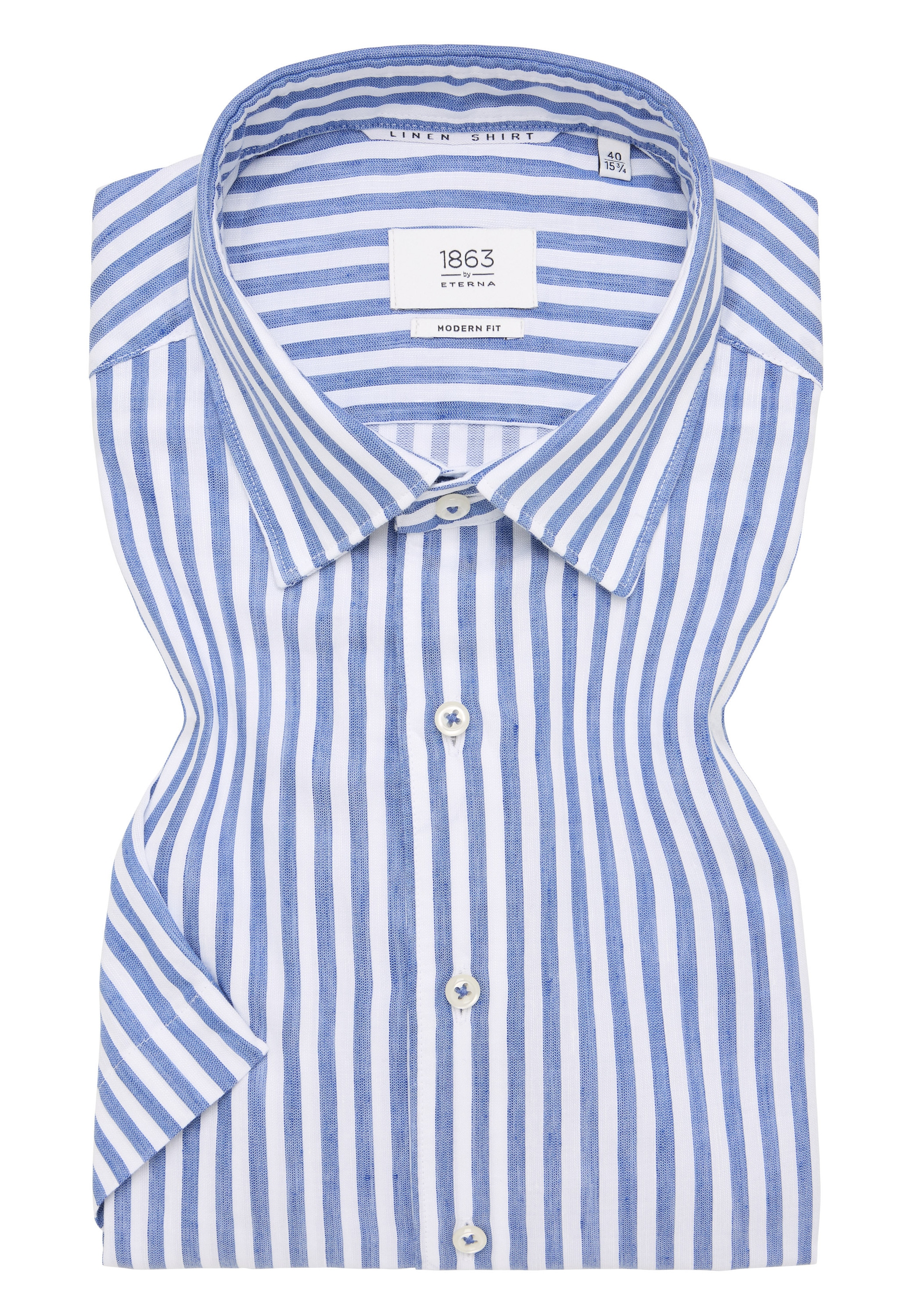 Eterna Kurzarmhemd »MODERN FIT«, EASY IRON (bügelleicht)